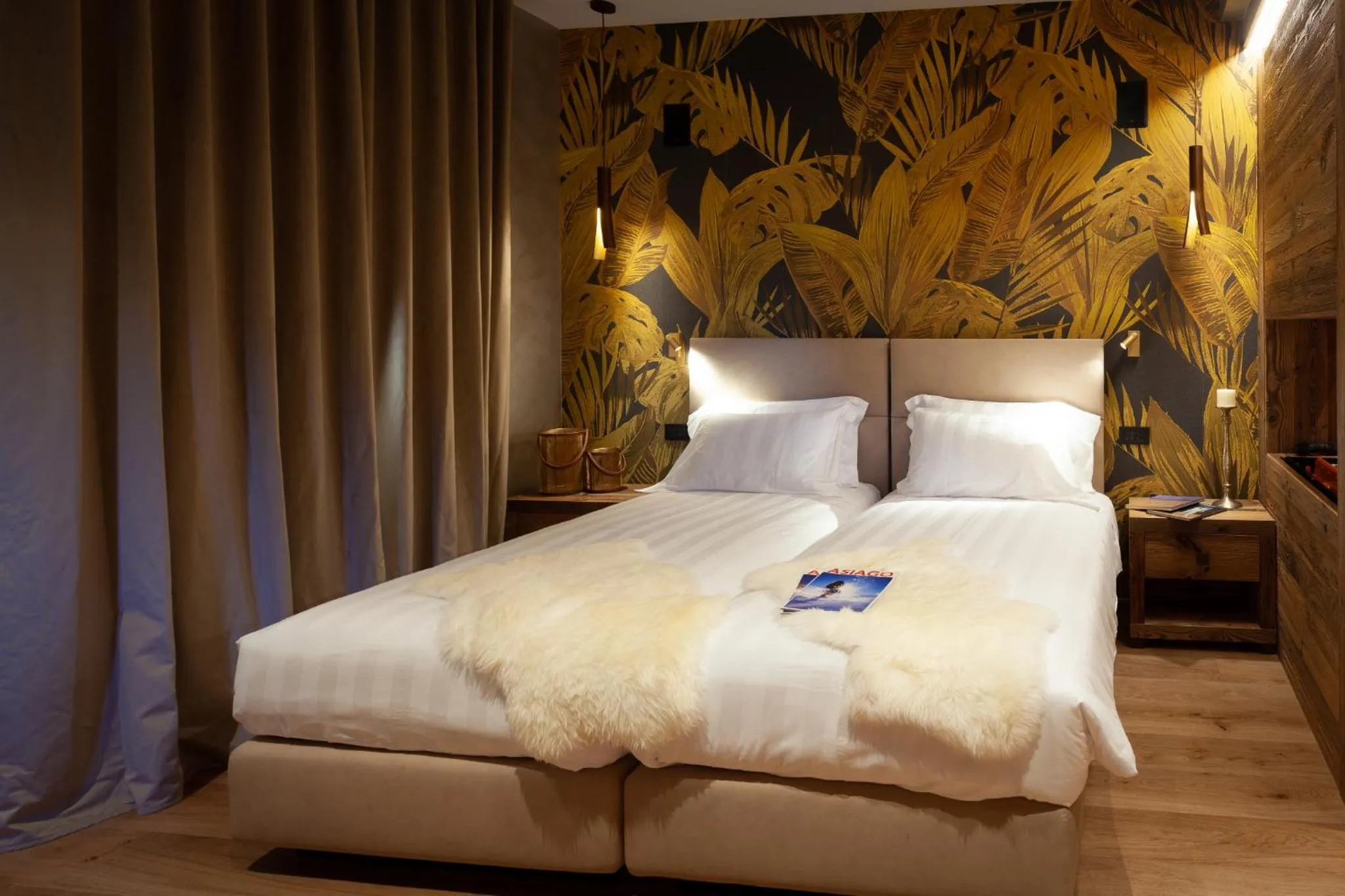 Bedroom in Asiago Sporting Hotel & Spa