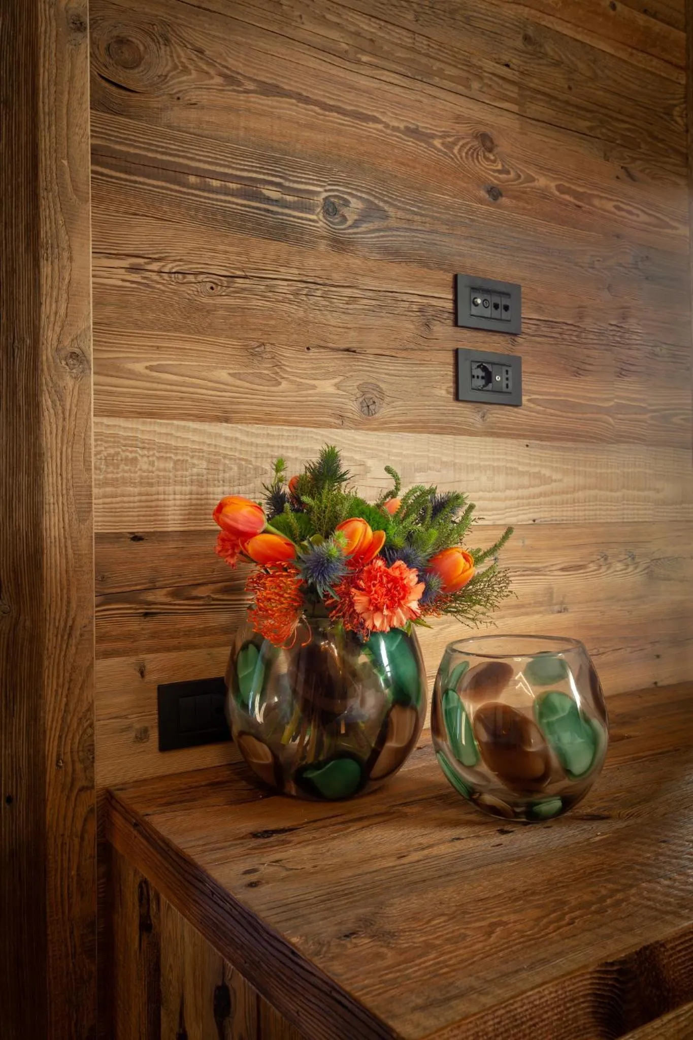 Decorative detail in Asiago Sporting Hotel & Spa