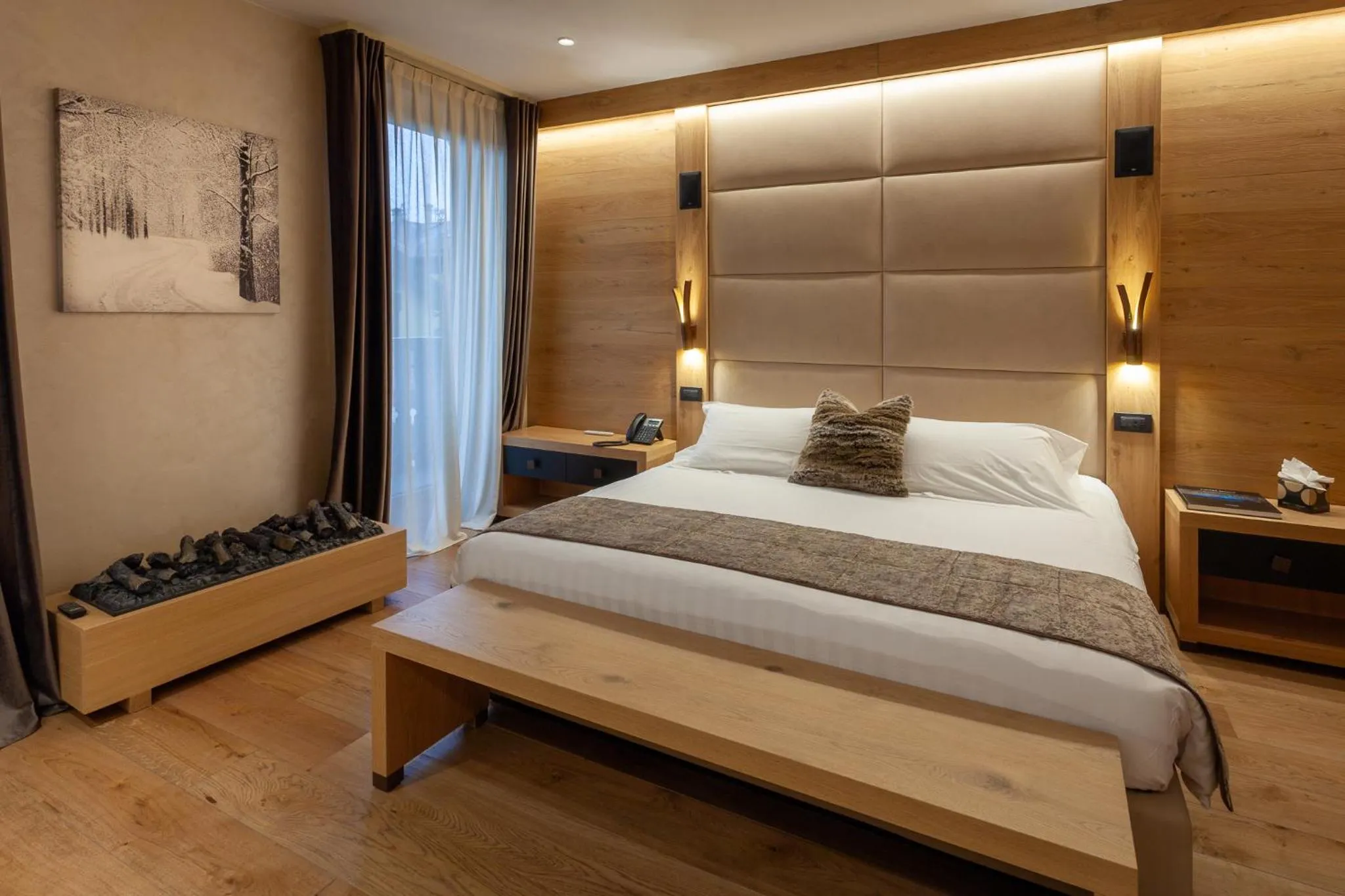 Bed in Asiago Sporting Hotel & Spa