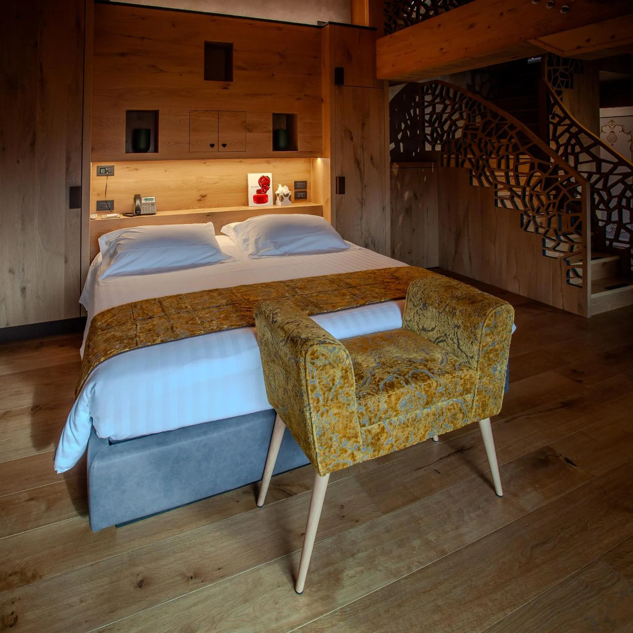 Bed in Asiago Sporting Hotel & Spa