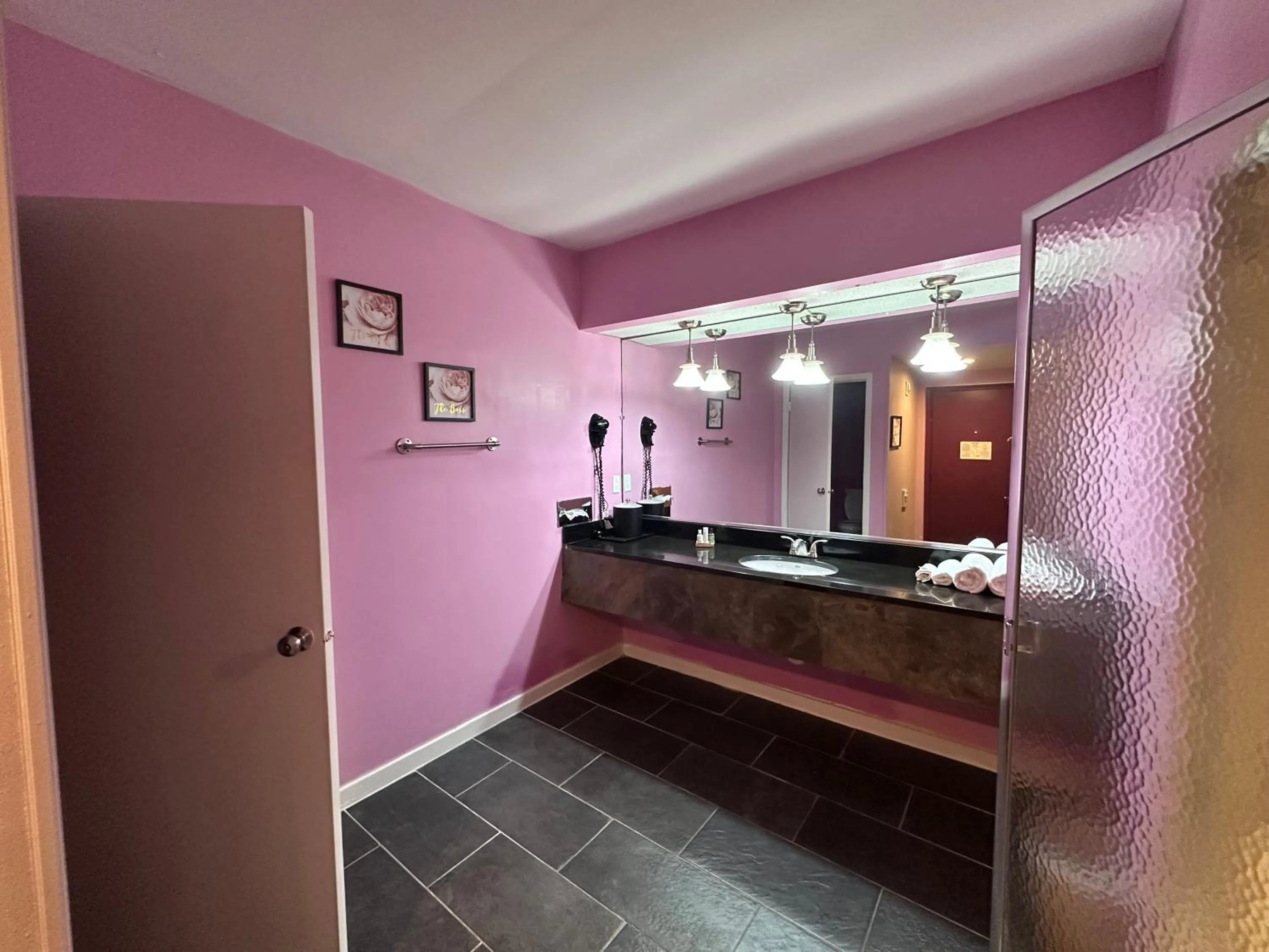 Bathroom in Inn of the Dove - Romantic Luxury Suites with Jacuzzi & Seasonal Fireplace at Harrisburg-Hershey-Philadelphia, PA