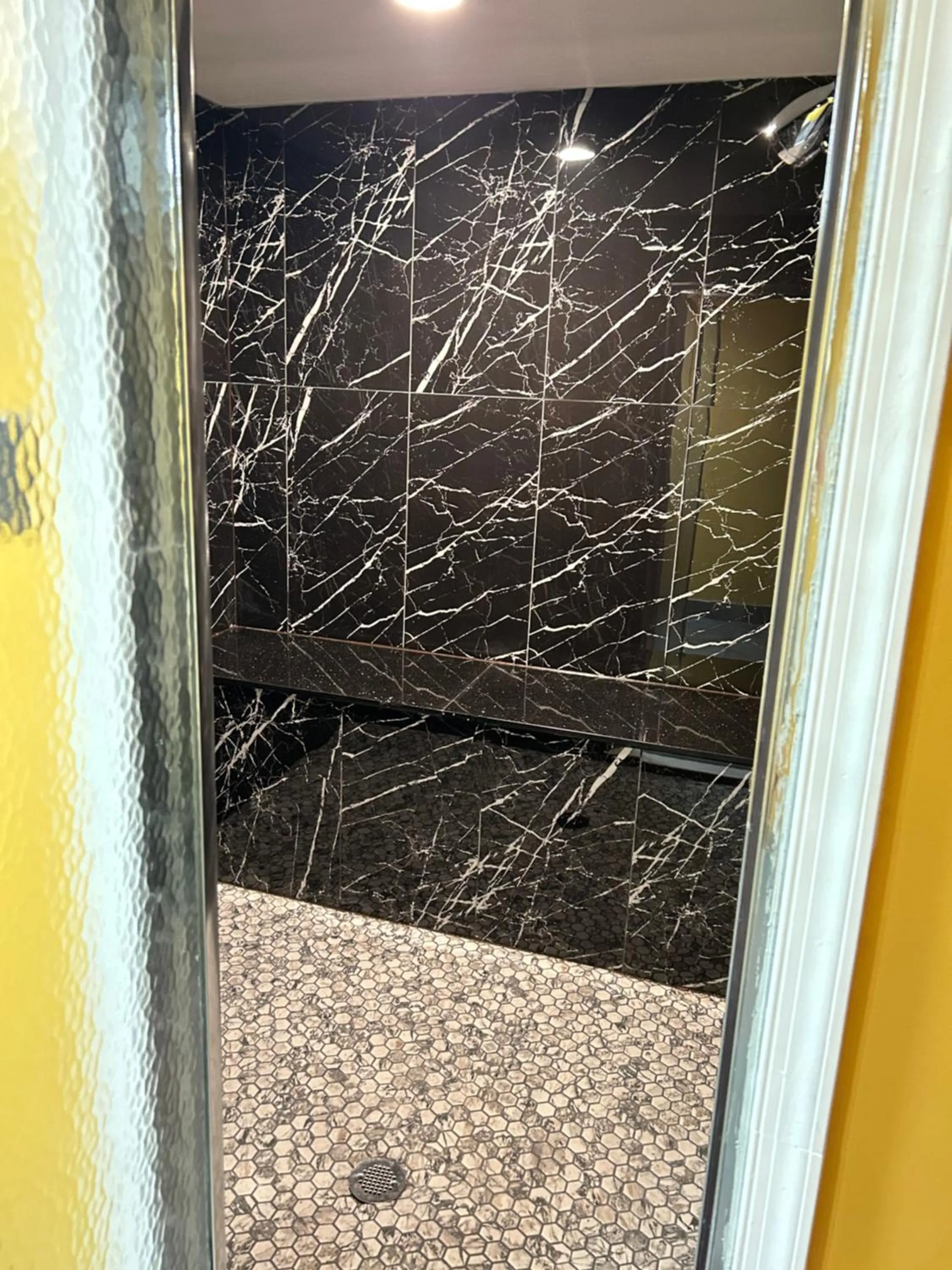 Shower in Inn of the Dove Harrisburg-Hershey Romantic Suites