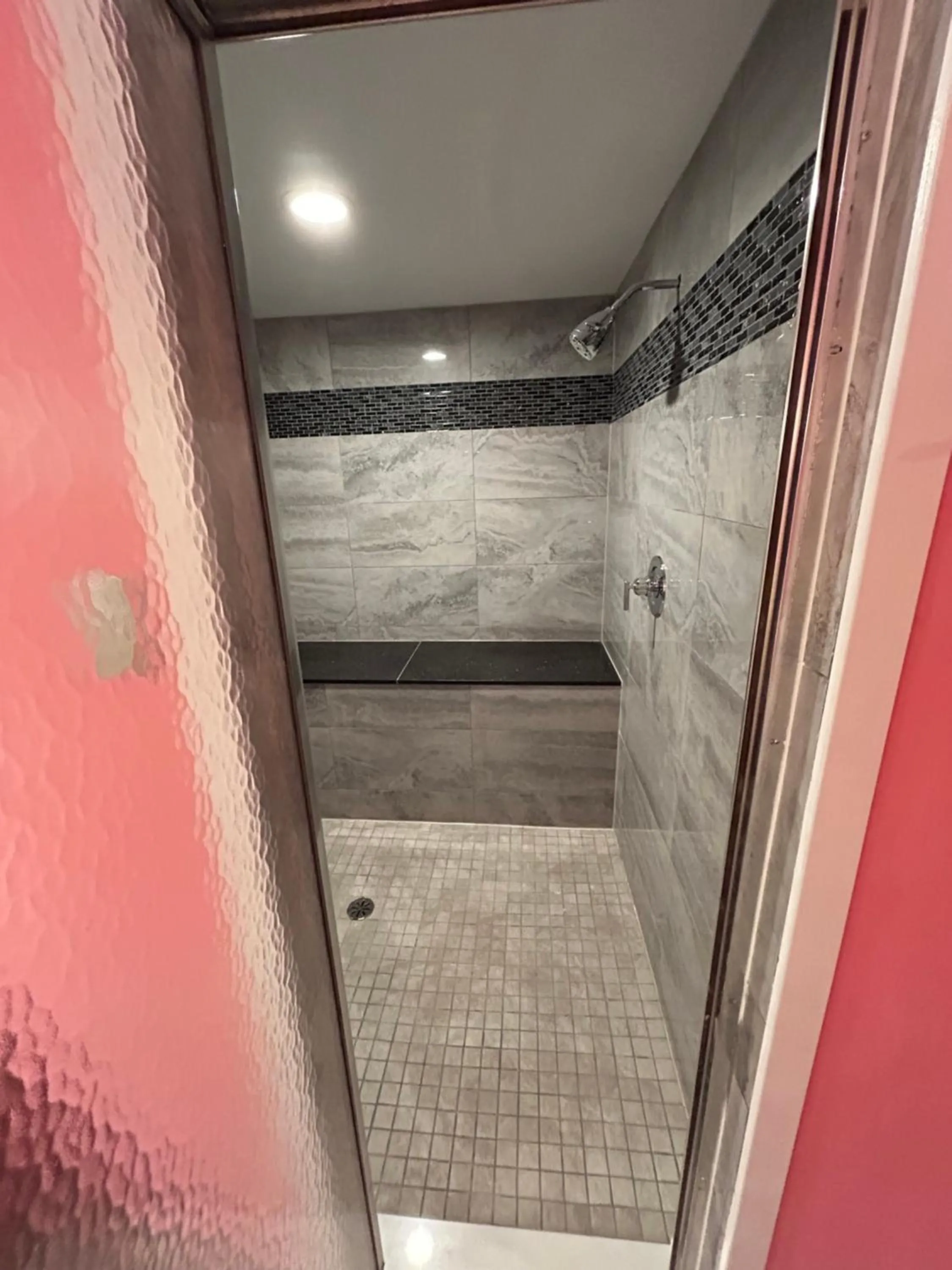 Shower in Inn of the Dove Harrisburg-Hershey Romantic Suites