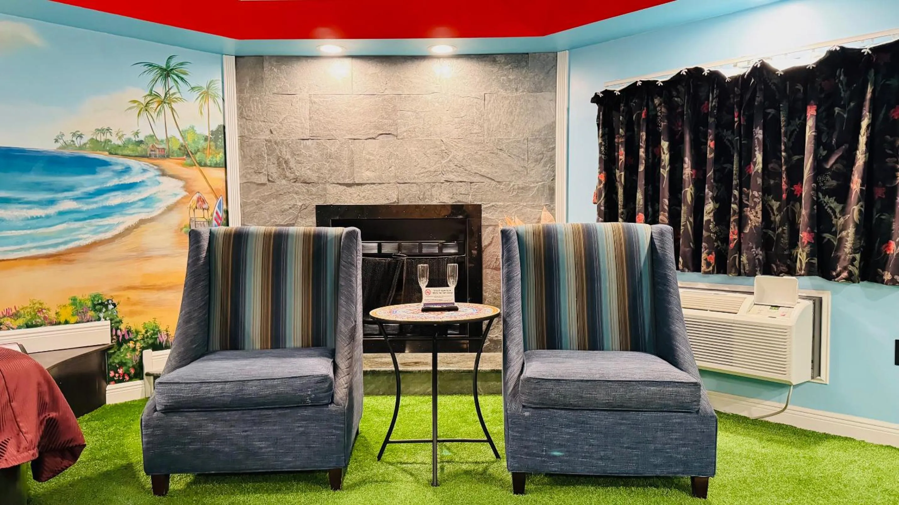 Seating area in Inn of the Dove Harrisburg-Hershey Romantic Suites