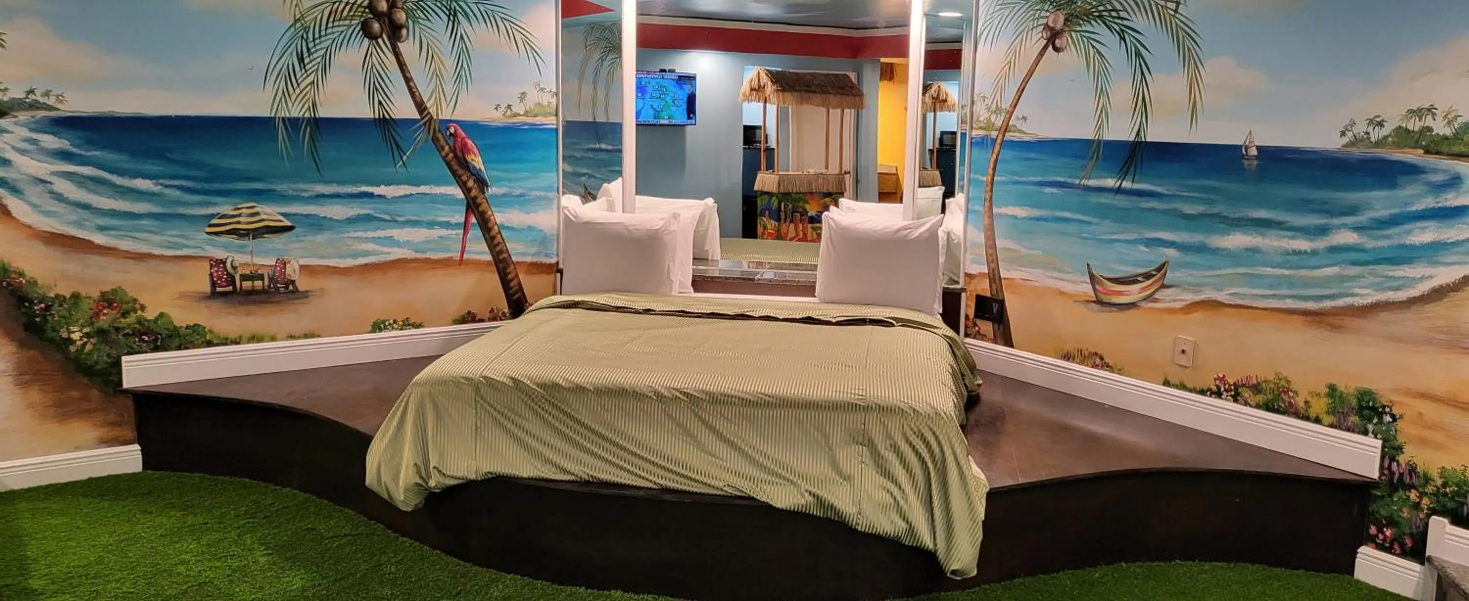 Photo of the whole room, Bed in Inn of the Dove - Romantic Luxury Suites with Jacuzzi & Seasonal Fireplace at Harrisburg-Hershey-Philadelphia, PA