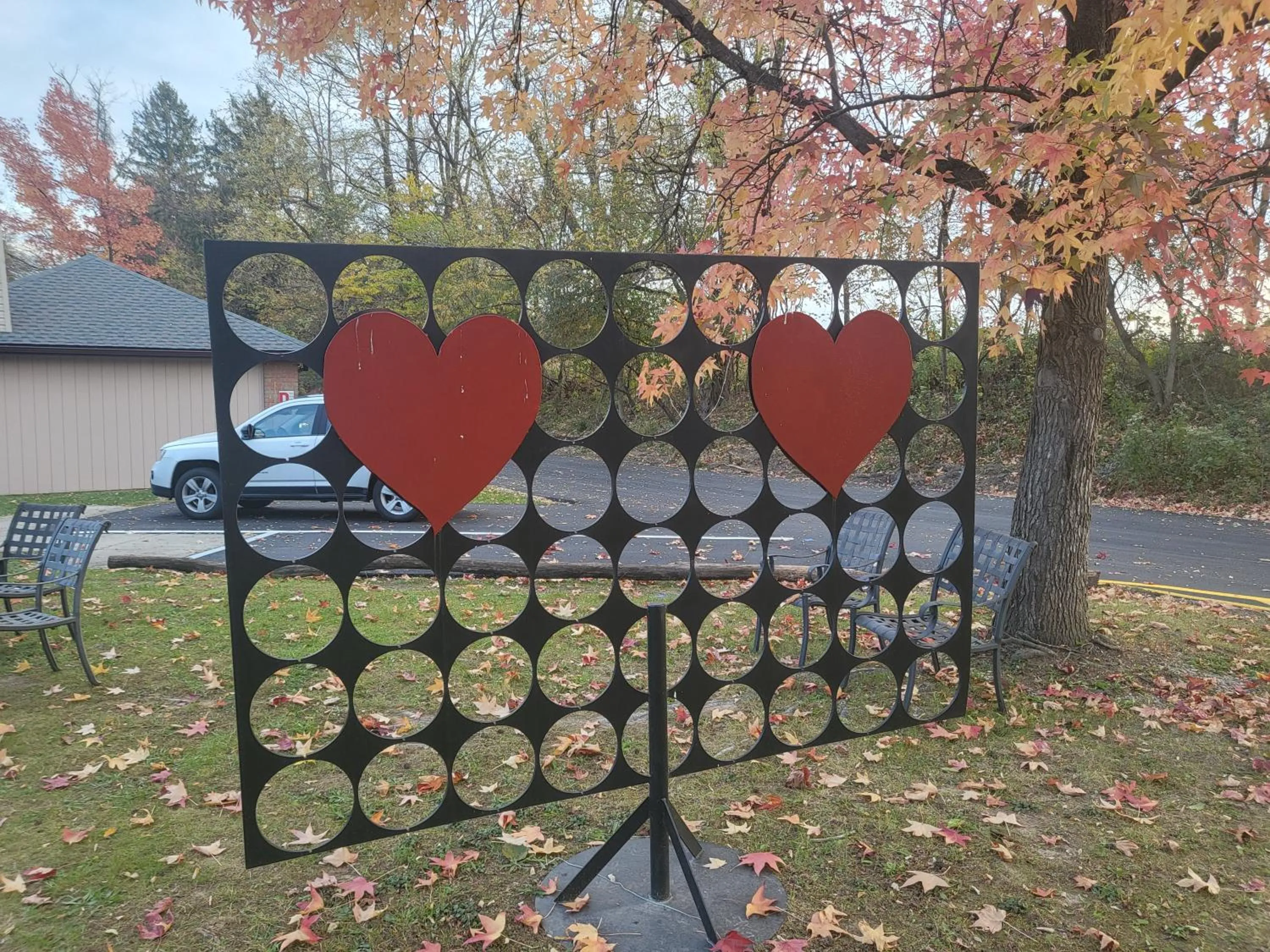 Garden in Inn of the Dove - Romantic Luxury Suites with Jacuzzi & Seasonal Fireplace at Harrisburg-Hershey-Philadelphia, PA