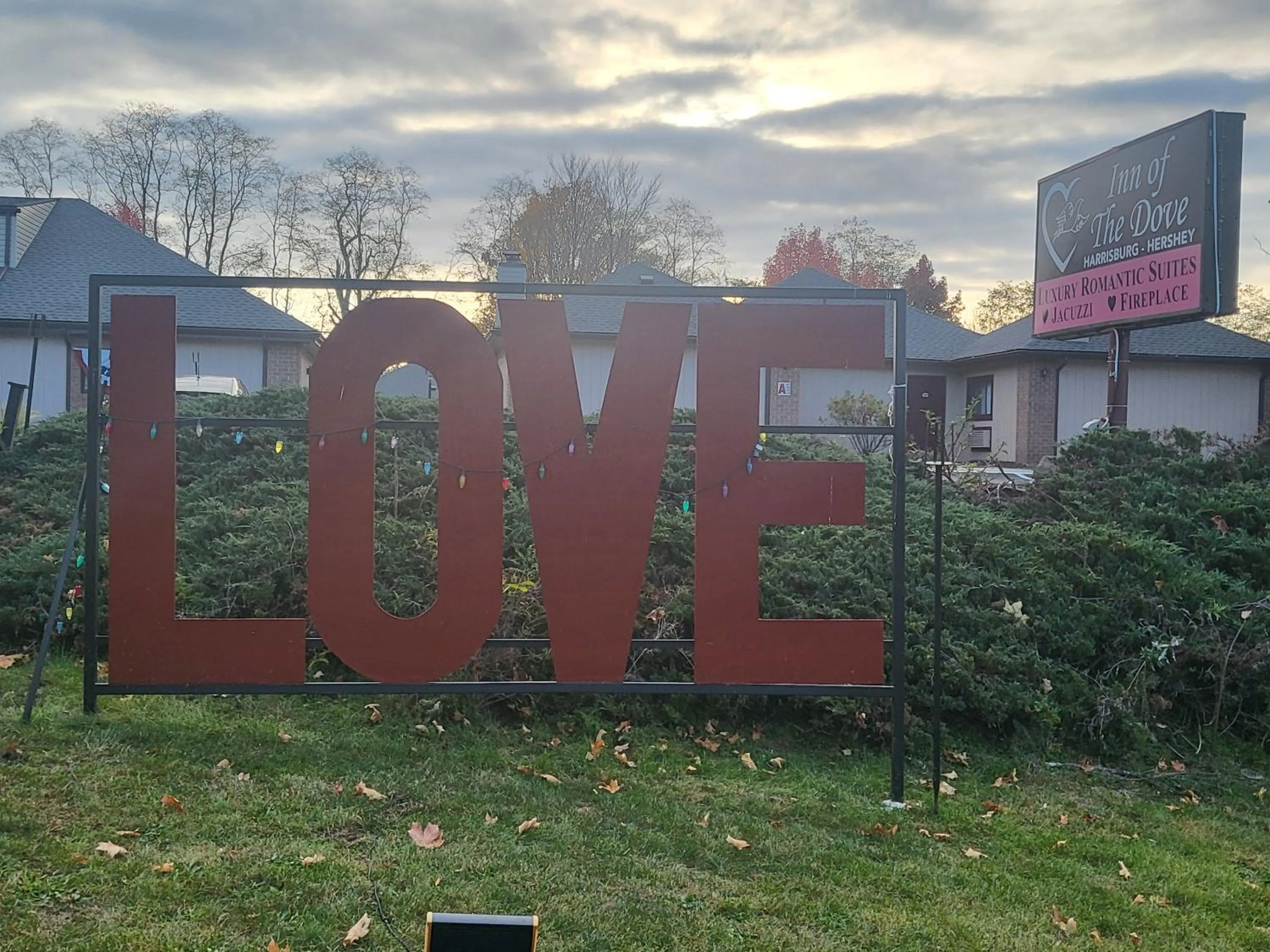 Logo/Certificate/Sign in Inn of the Dove - Romantic Luxury Suites with Jacuzzi & Seasonal Fireplace at Harrisburg-Hershey-Philadelphia, PA