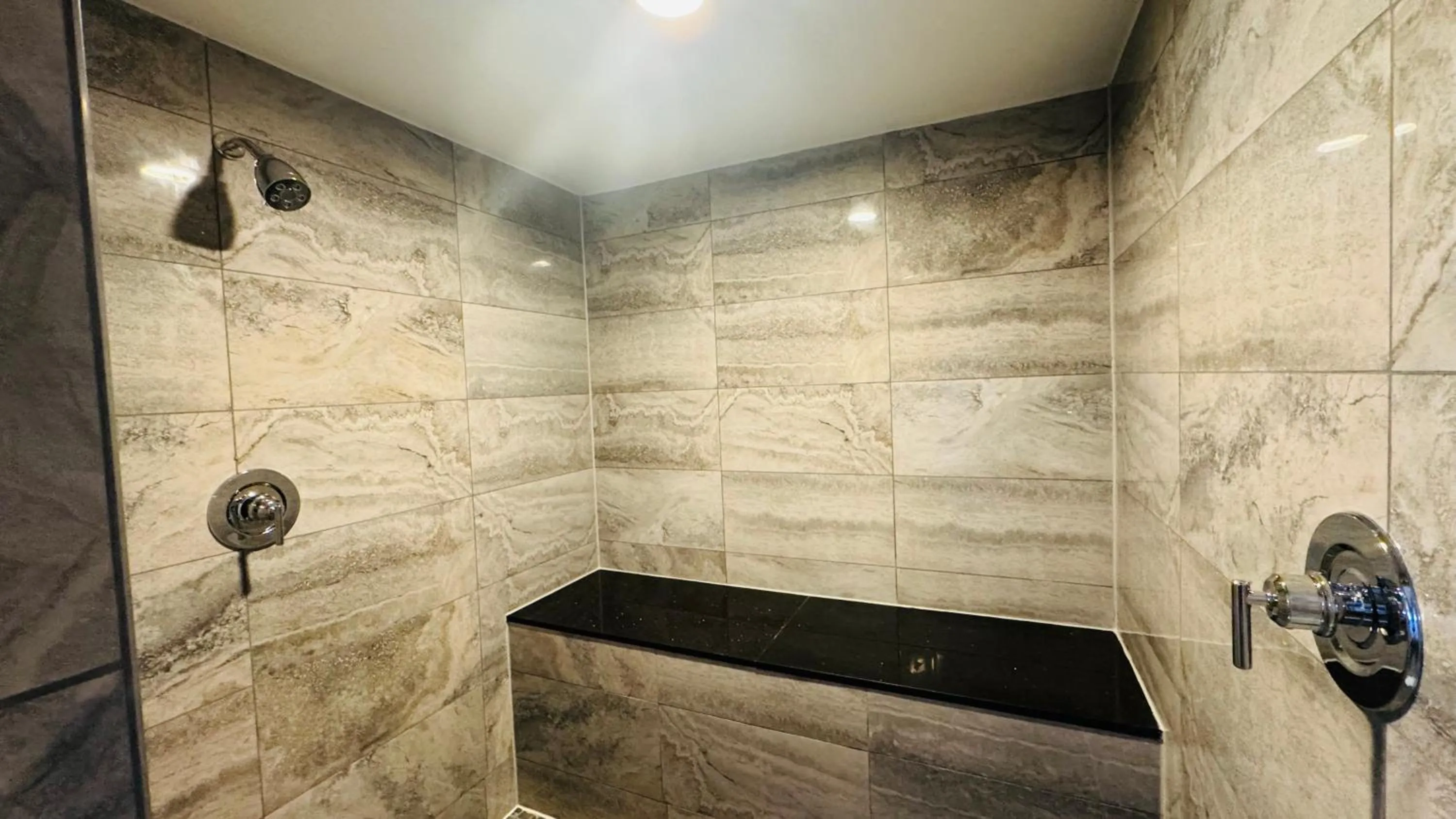 Shower in Inn of the Dove Harrisburg-Hershey Romantic Suites