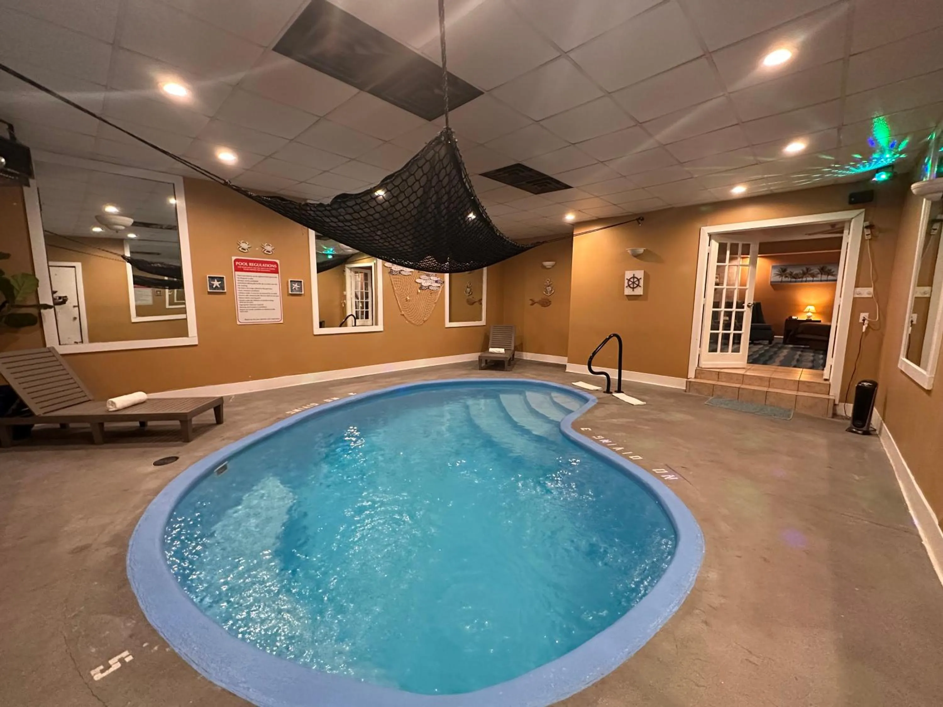 Swimming pool in Inn of the Dove - Romantic Luxury Suites with Jacuzzi & Seasonal Fireplace at Harrisburg-Hershey-Philadelphia, PA