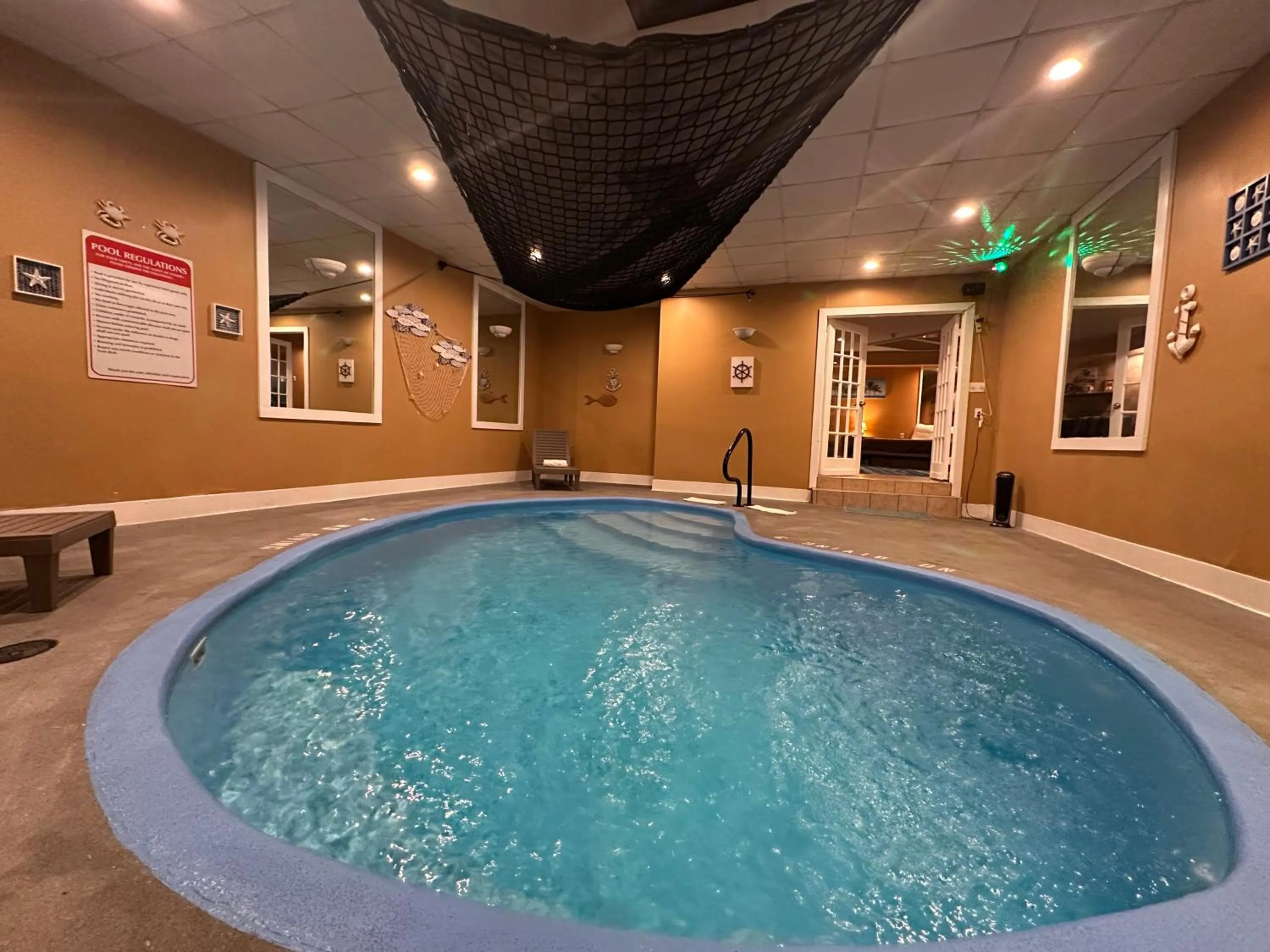 Swimming pool in Inn of the Dove - Romantic Luxury Suites with Jacuzzi & Seasonal Fireplace at Harrisburg-Hershey-Philadelphia, PA