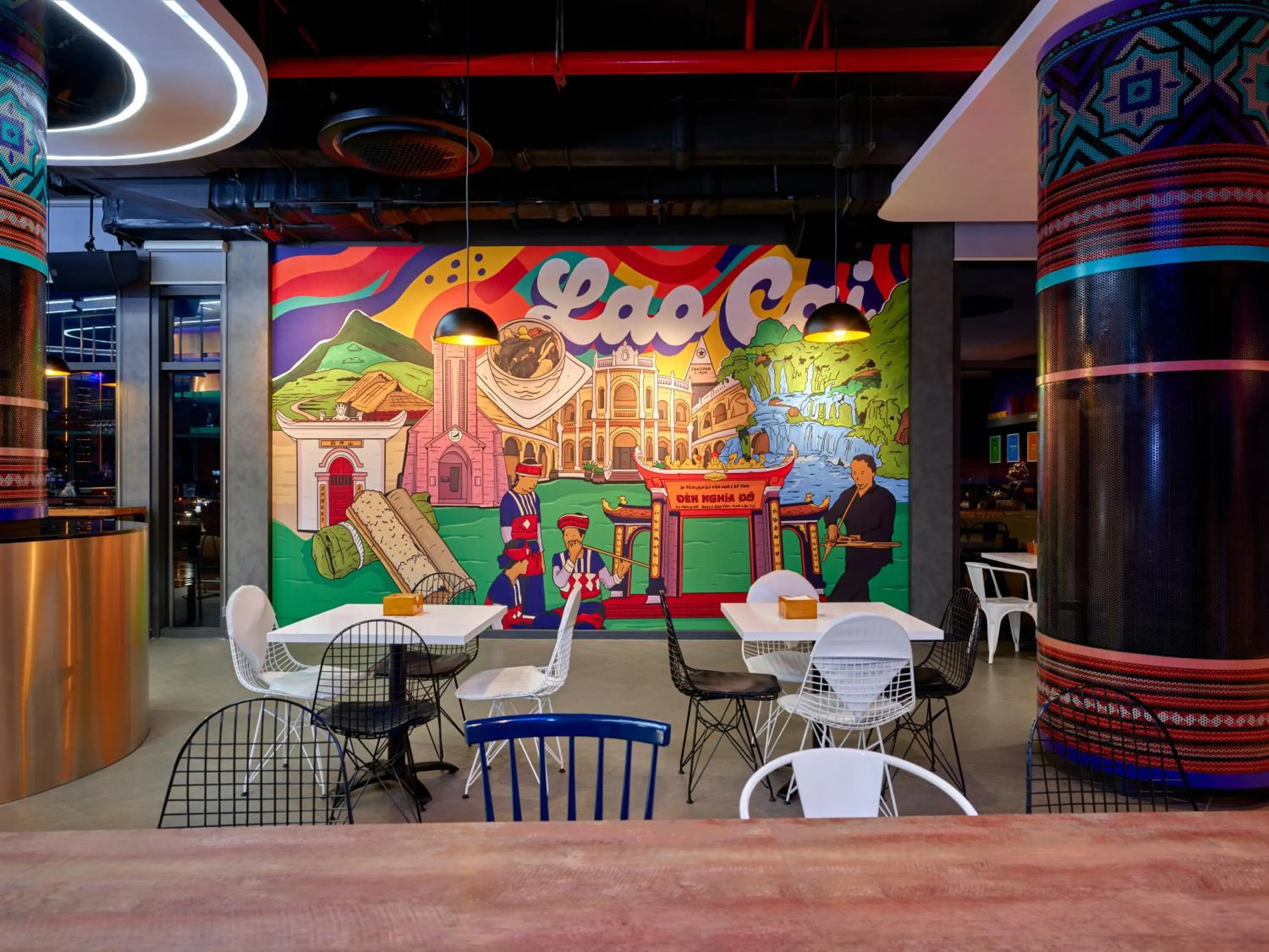 Seating area in Tru by Hilton Lao Cai City Riverside