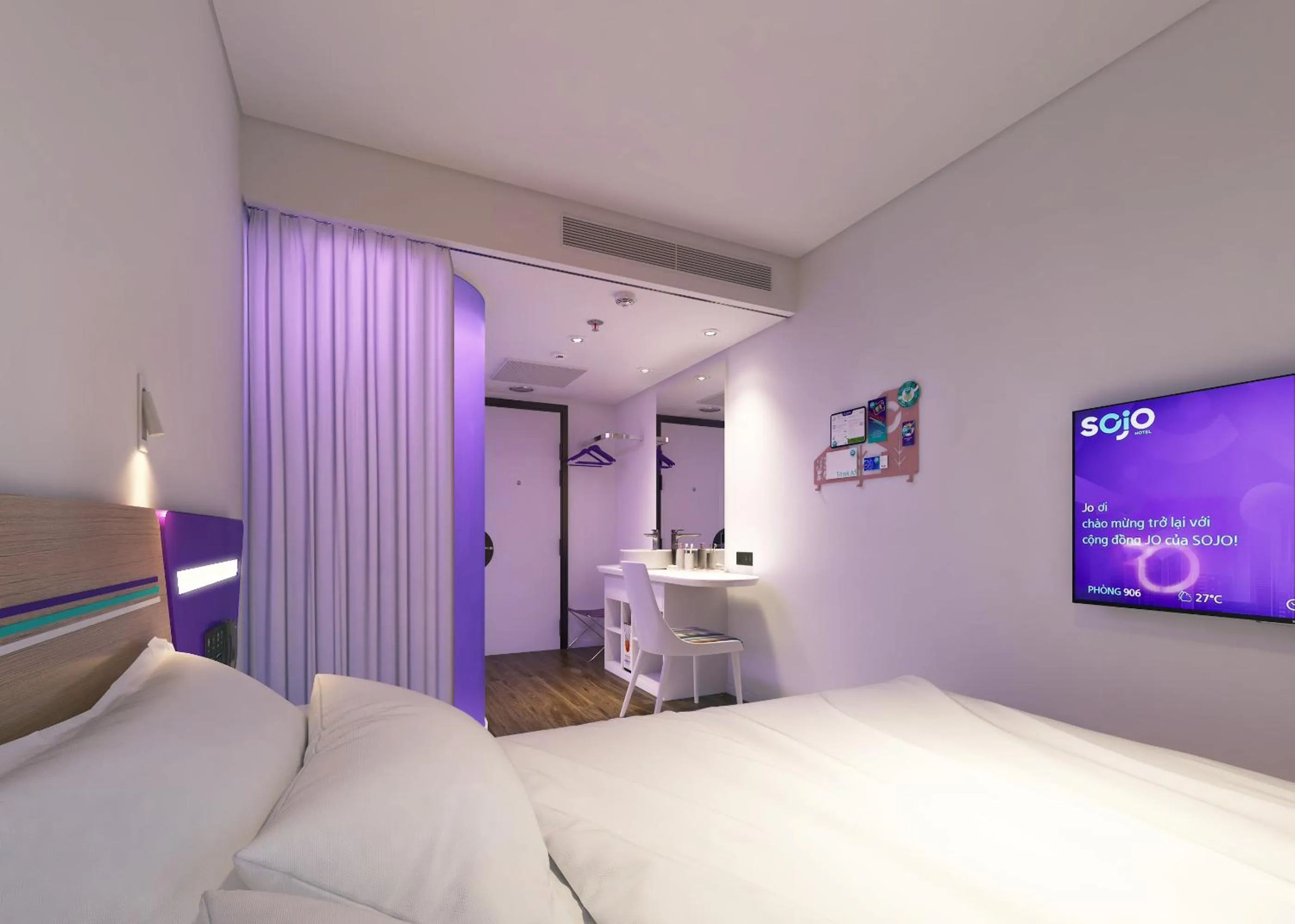 Bedroom, Bed in SOJO Hotel Lao Cai