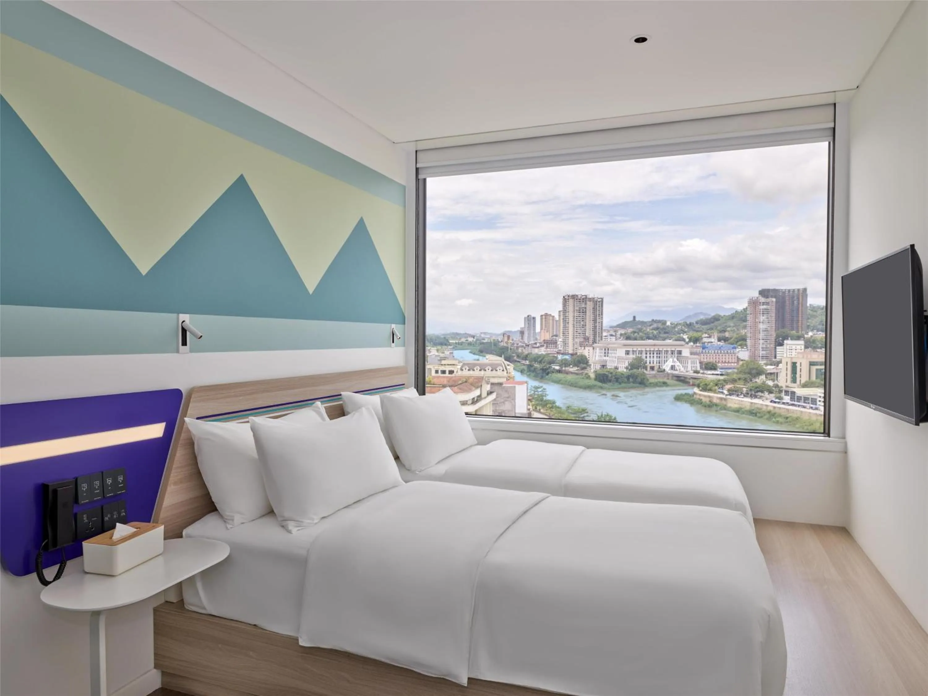 Bed in Tru by Hilton Lao Cai City Riverside