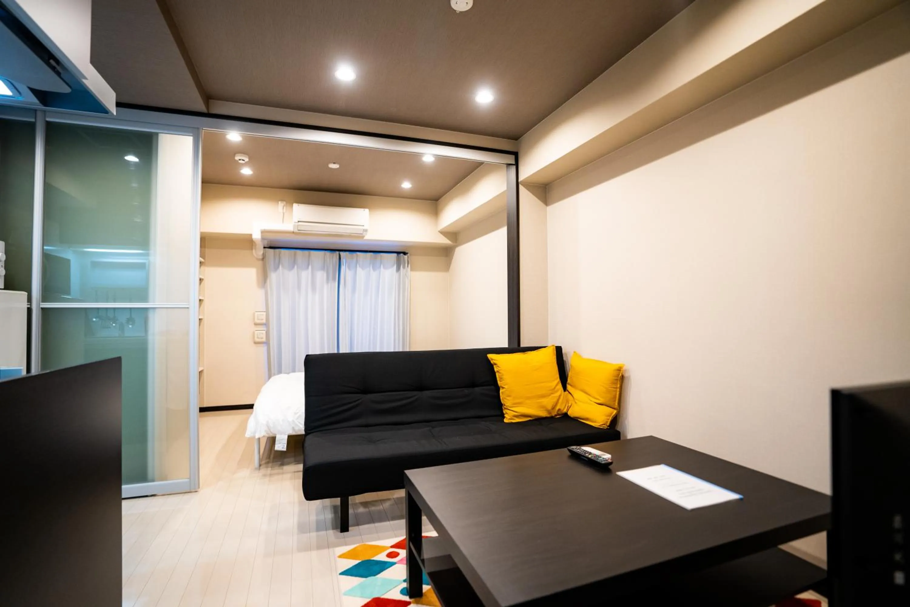 Living room in Sakimoto Residence Namba Minami