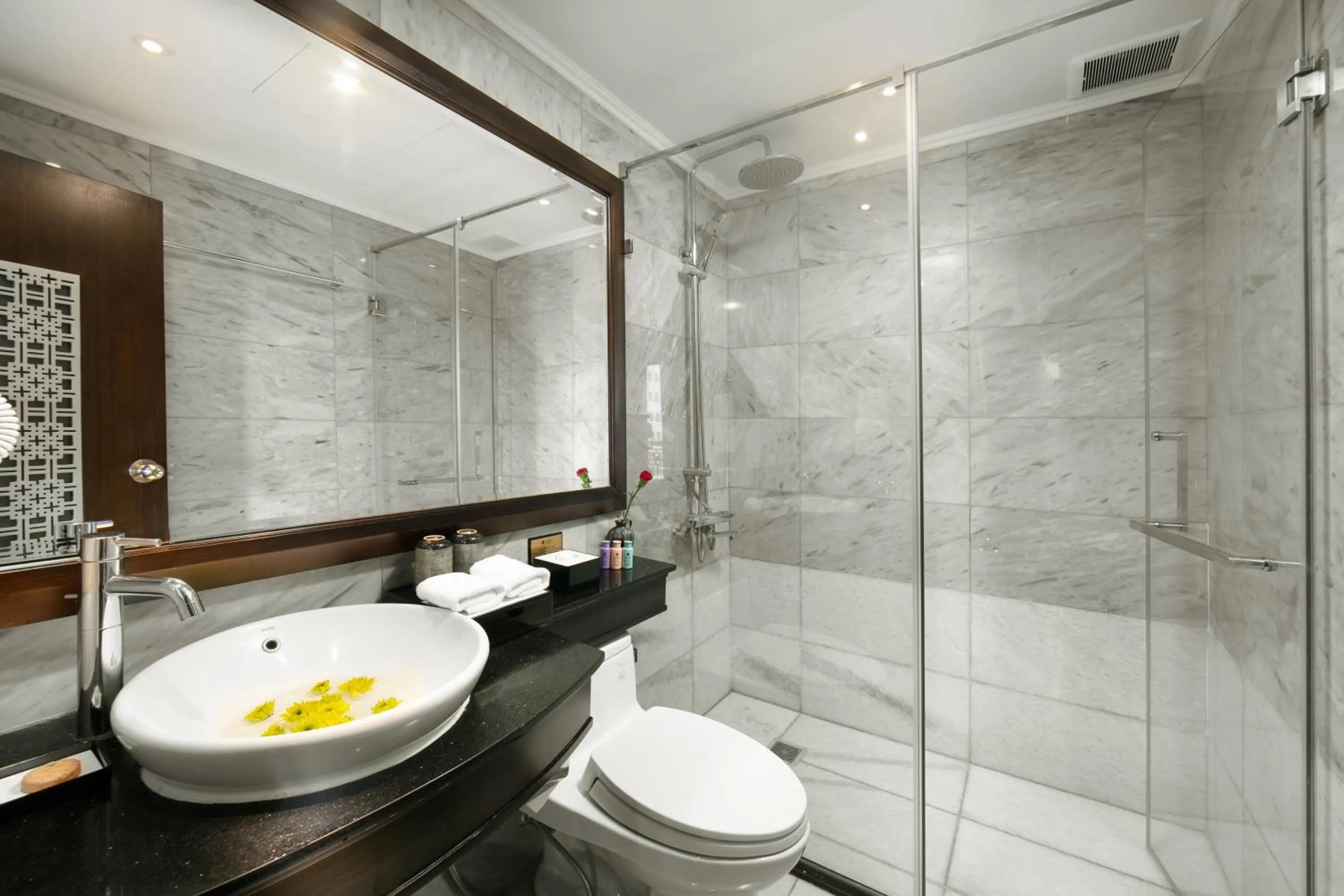 Shower in HOTEL du LAC Hanoi