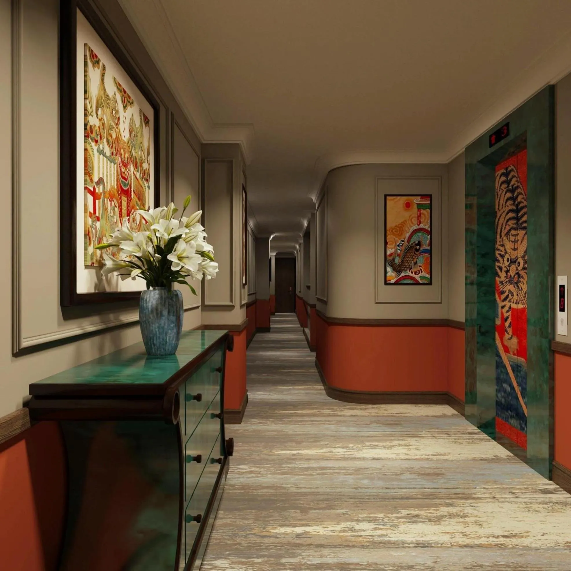 Seating area in HOTEL du LAC Hanoi