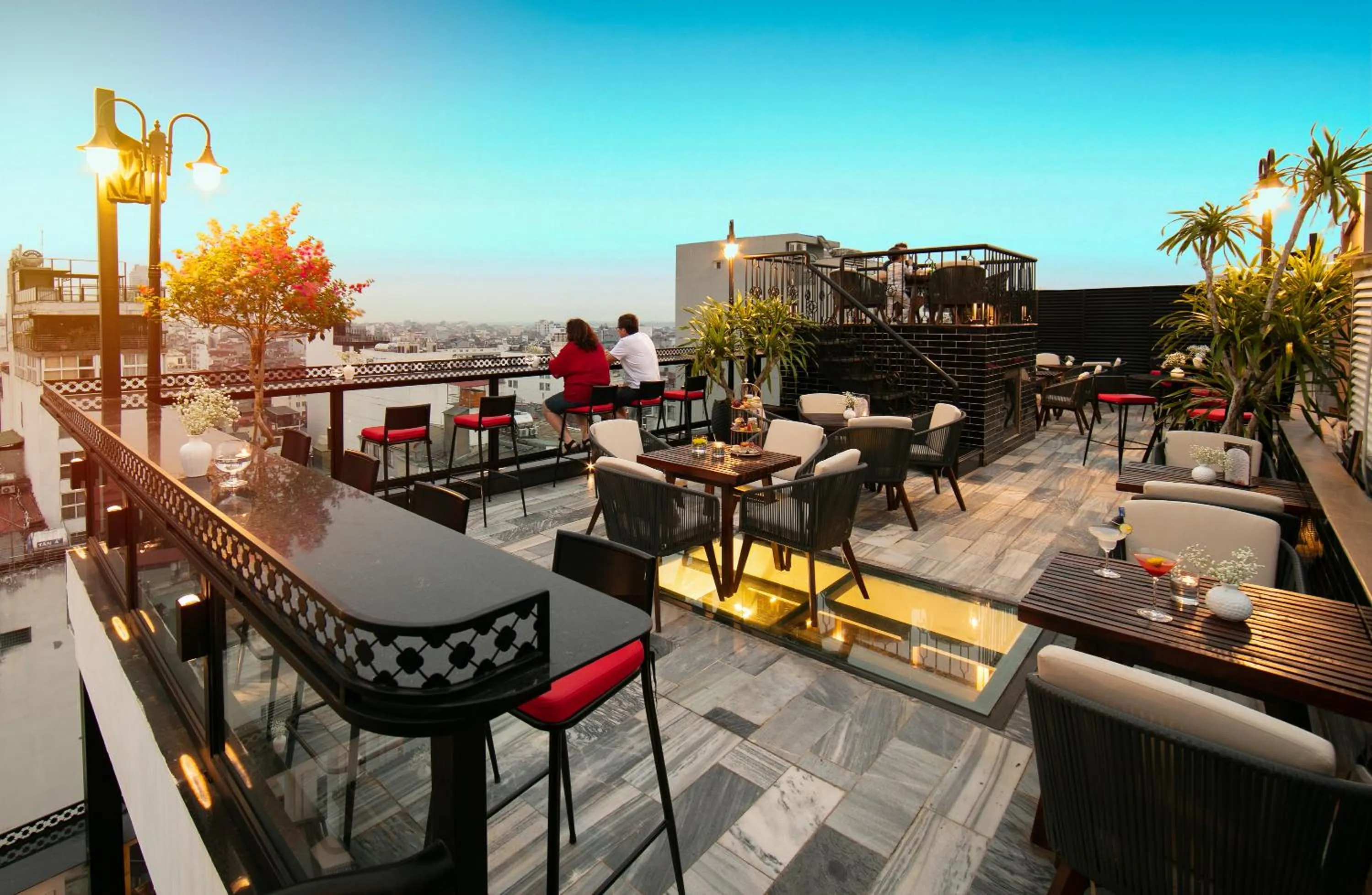 Balcony/Terrace in HOTEL du LAC Hanoi