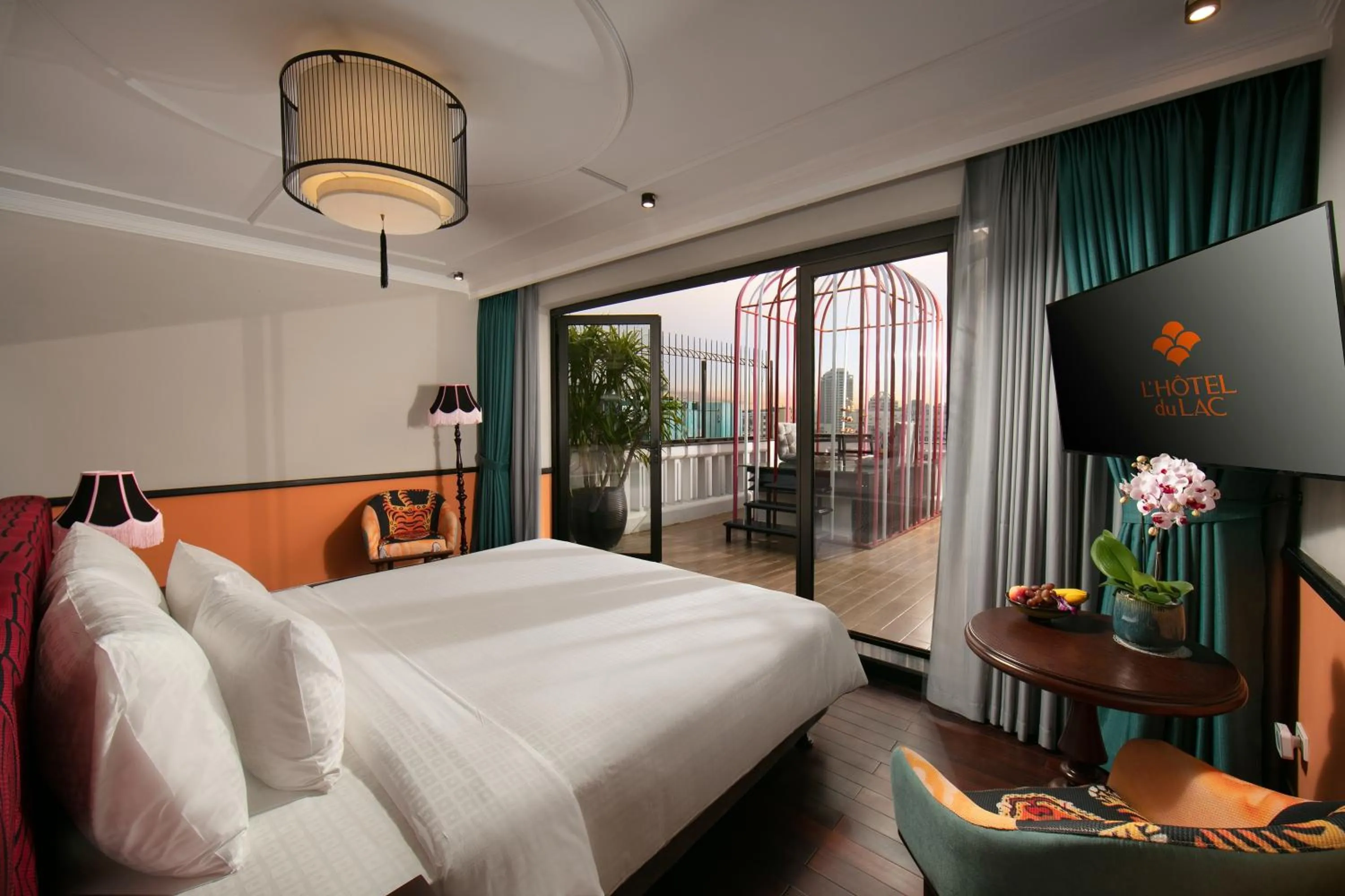 Bedroom, Bed in HOTEL du LAC Hanoi