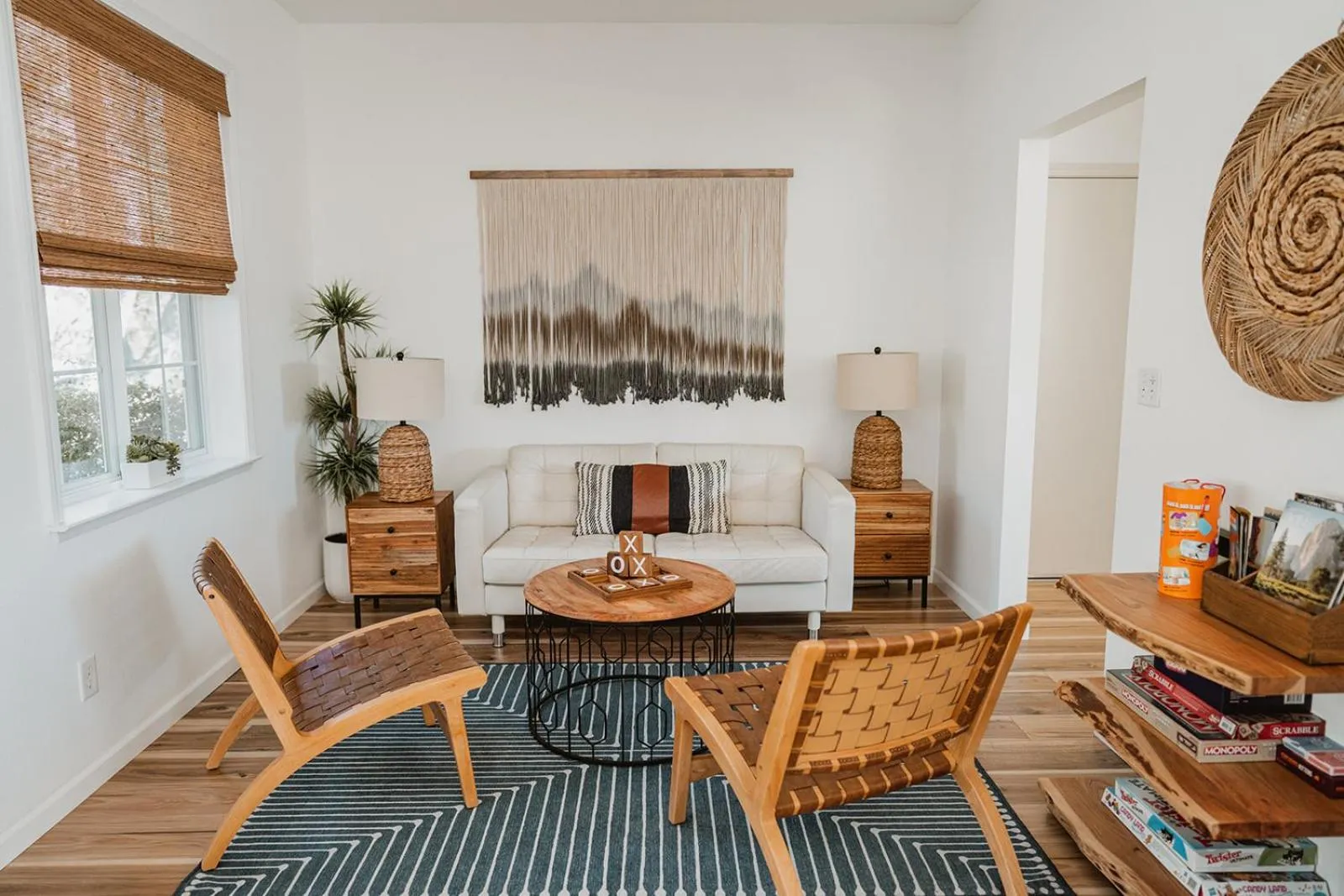 Living room in Sunset Glow Hidden Meadow BBQ HotTub by Casa Oso