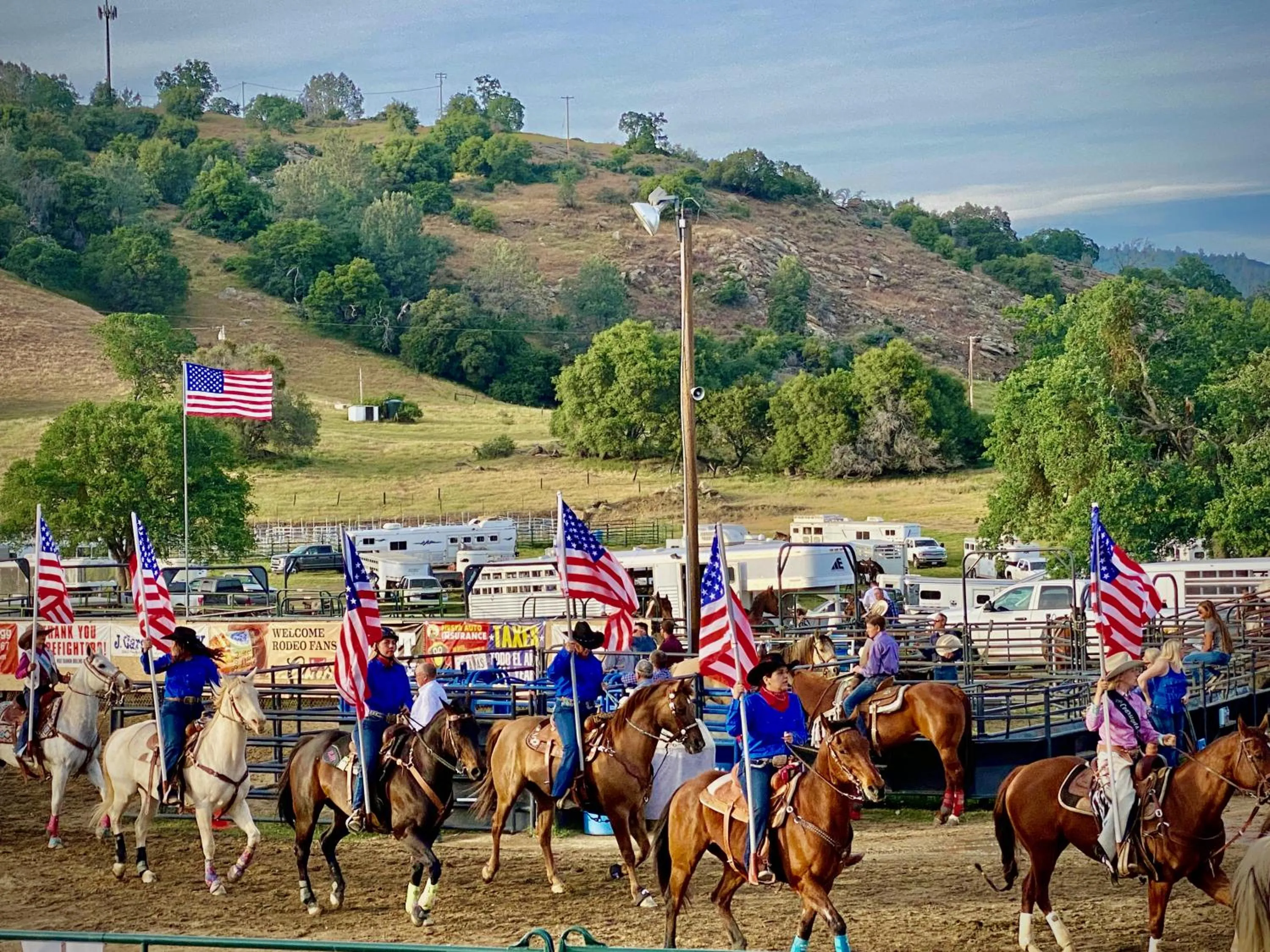 People in Sunset Glow Hidden Meadow BBQ HotTub by Casa Oso