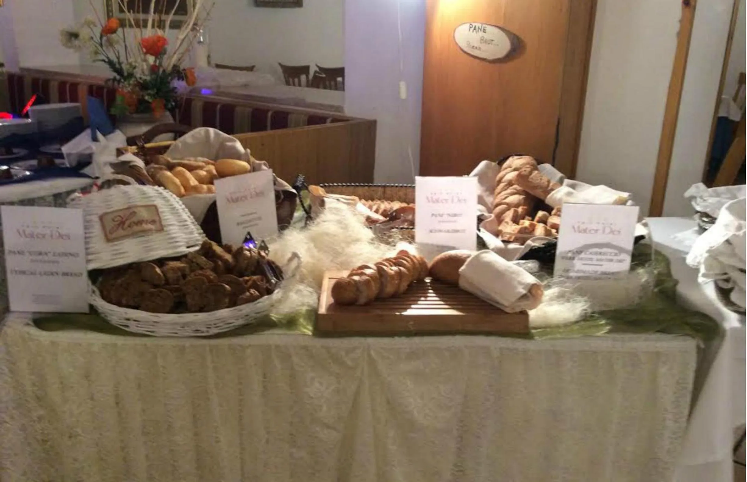 Food close-up in Park Hotel Mater Dei