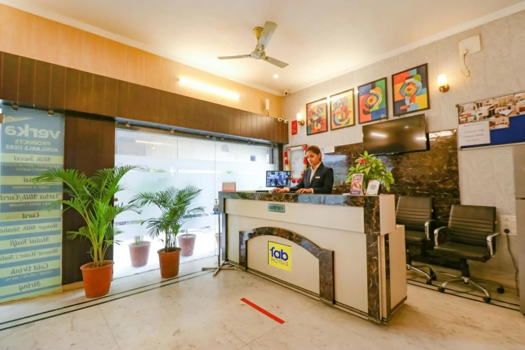 Lobby or reception in FabHotel GD Sunrise Inn Amritsar Lobby or reception in FabHotel GD Sunrise Inn Amritsar