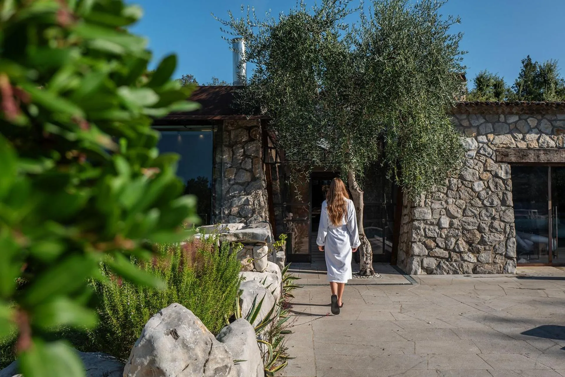 Garden in Aquapetra Resort & Spa