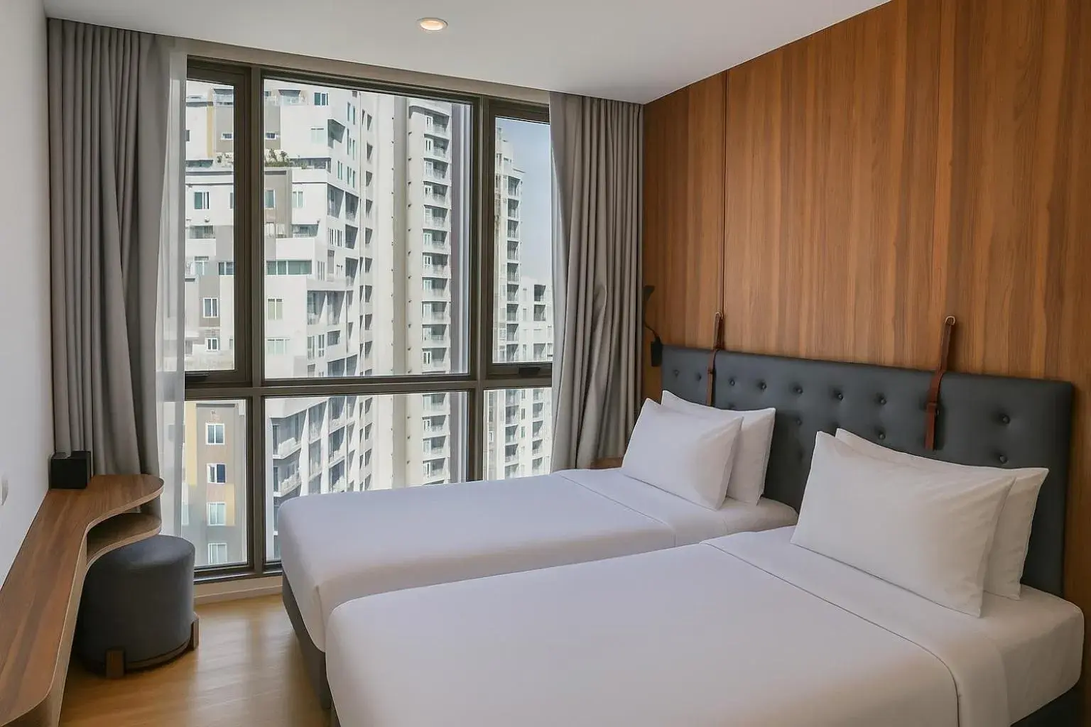 One Bedroom Deluxe Twin in Oakwood Suites Tiwanon Bangkok One Bedroom Deluxe Twin in Oakwood Suites Tiwanon Bangkok