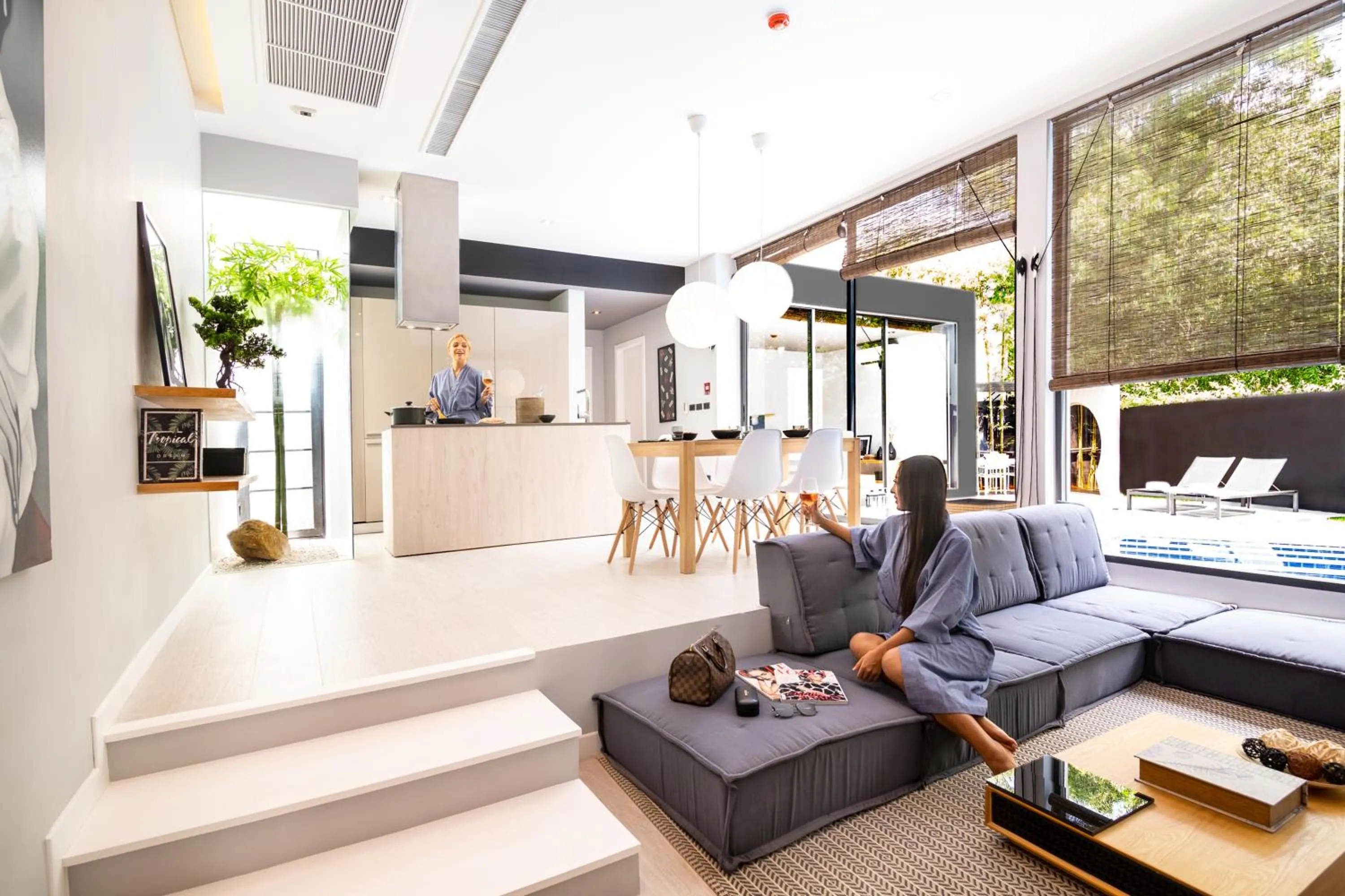 Living room in Villoft Zen Living Resort