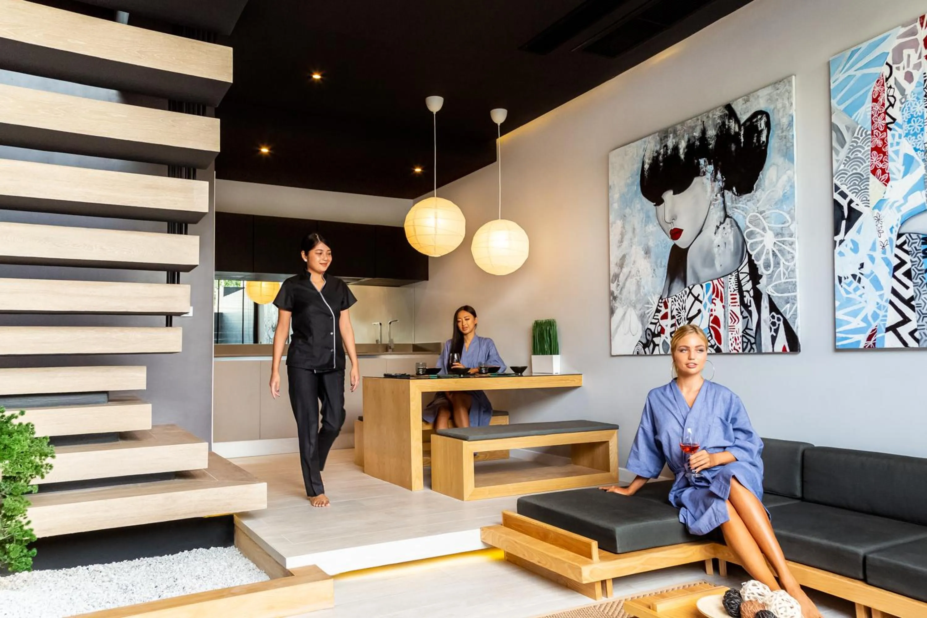 Living room in Villoft Zen Living Resort