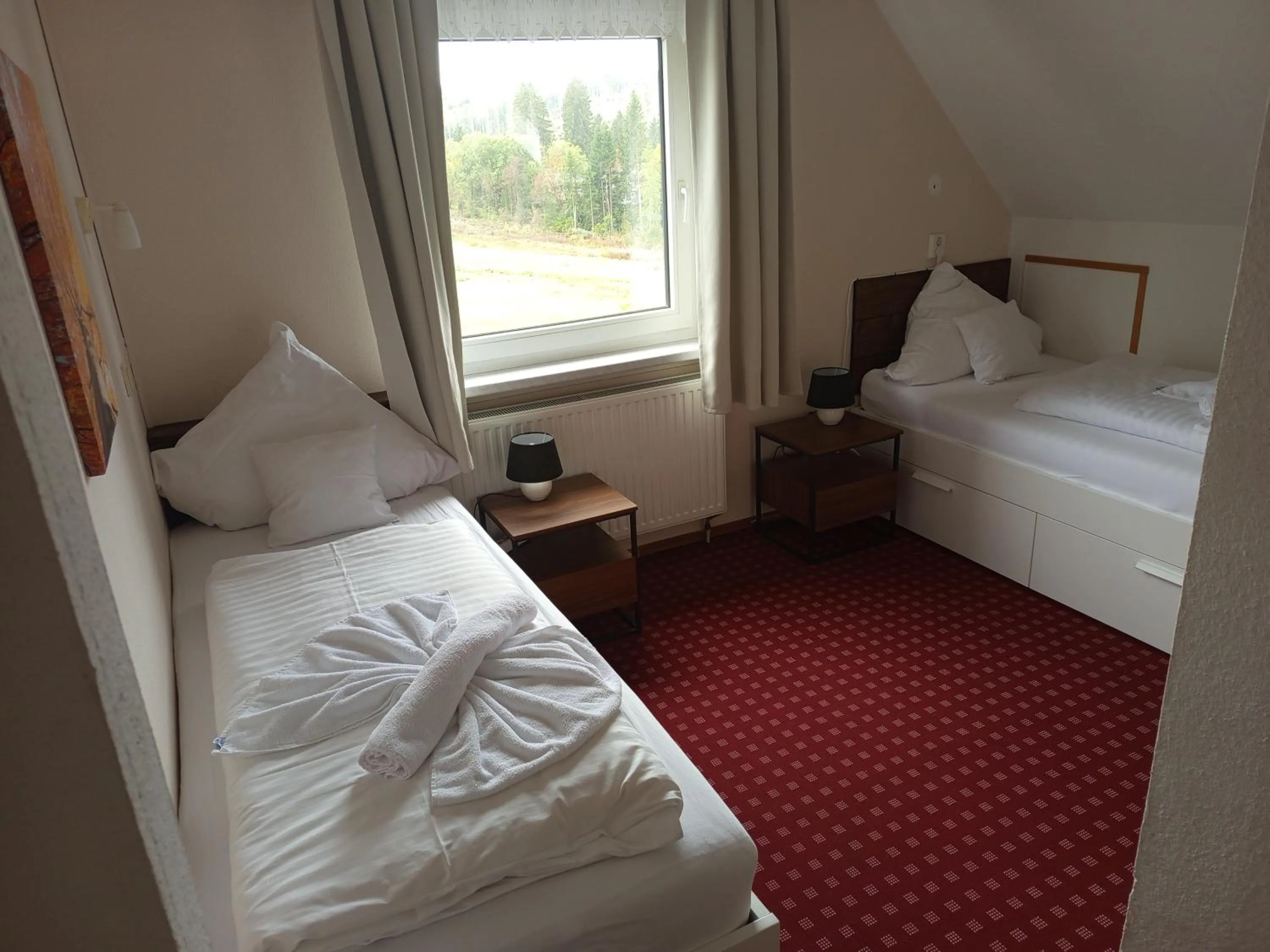 Bedroom, Bed in Quellenhof Altenau
