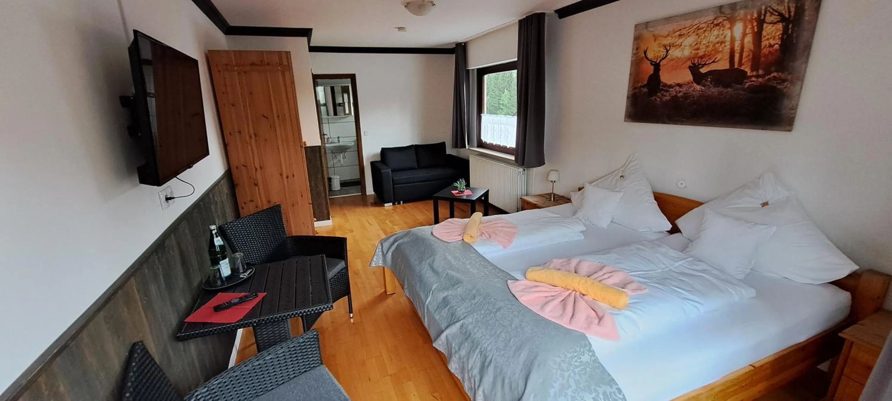 Bedroom, Bed in Quellenhof Altenau