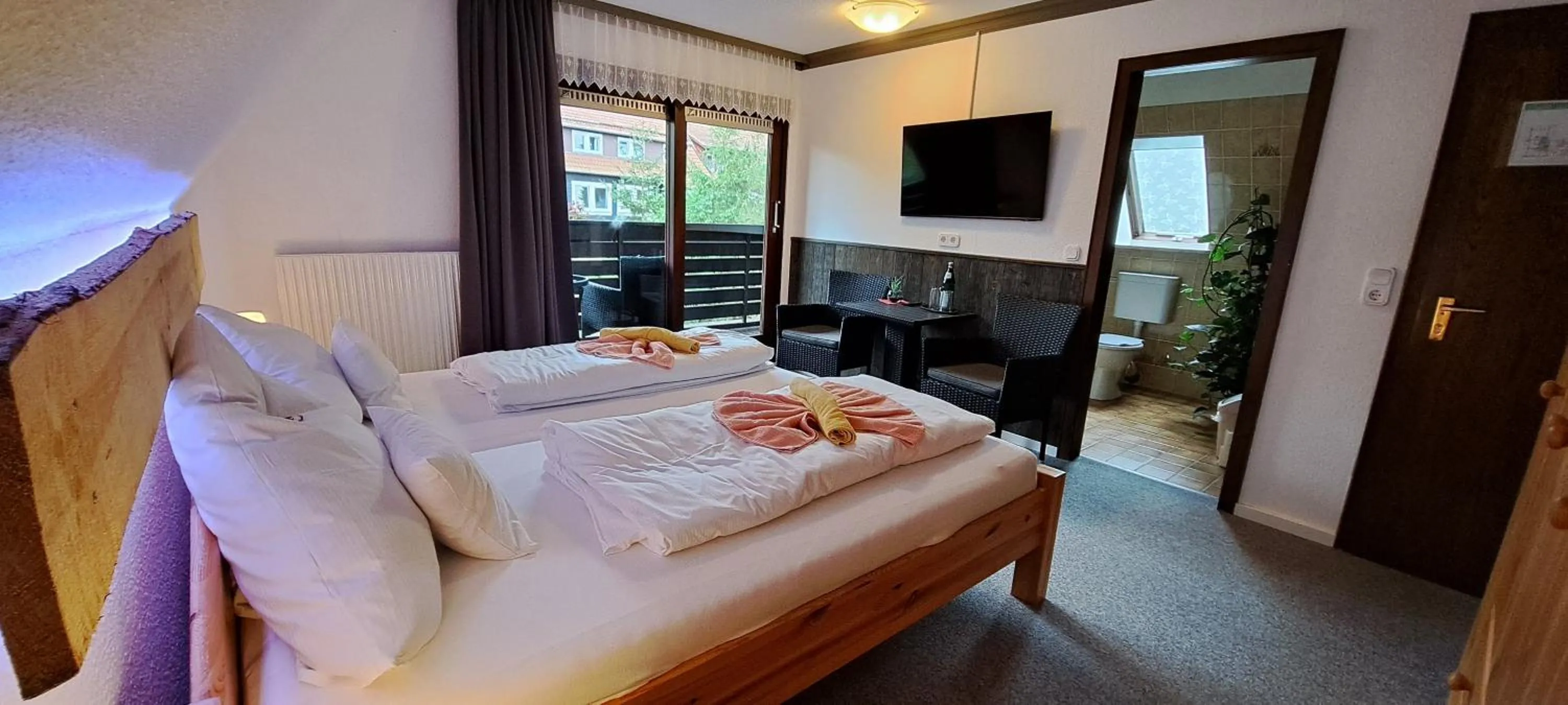 Bedroom, Bed in Quellenhof Altenau