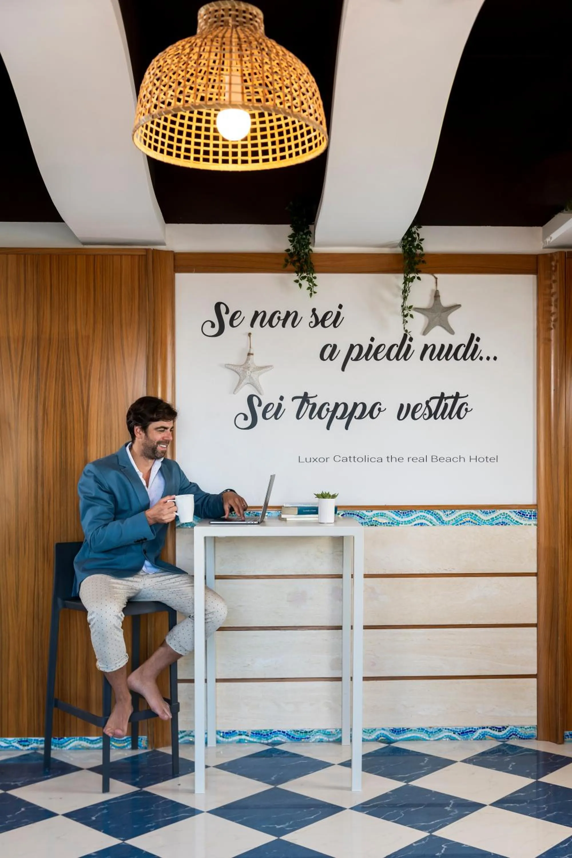 People in Luxor Beach Boutique Hotel Cattolica