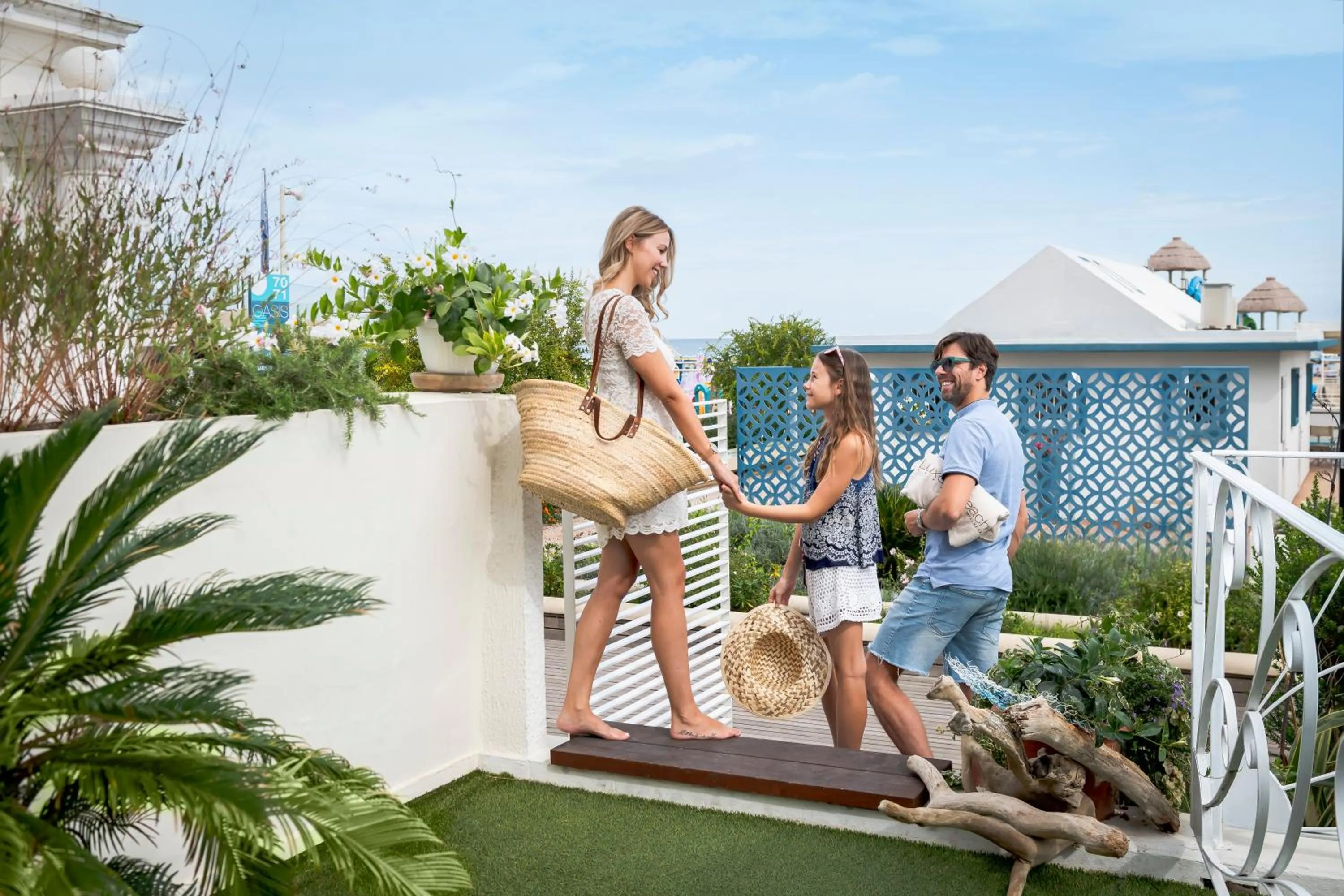 People in Luxor Beach Boutique Hotel Cattolica