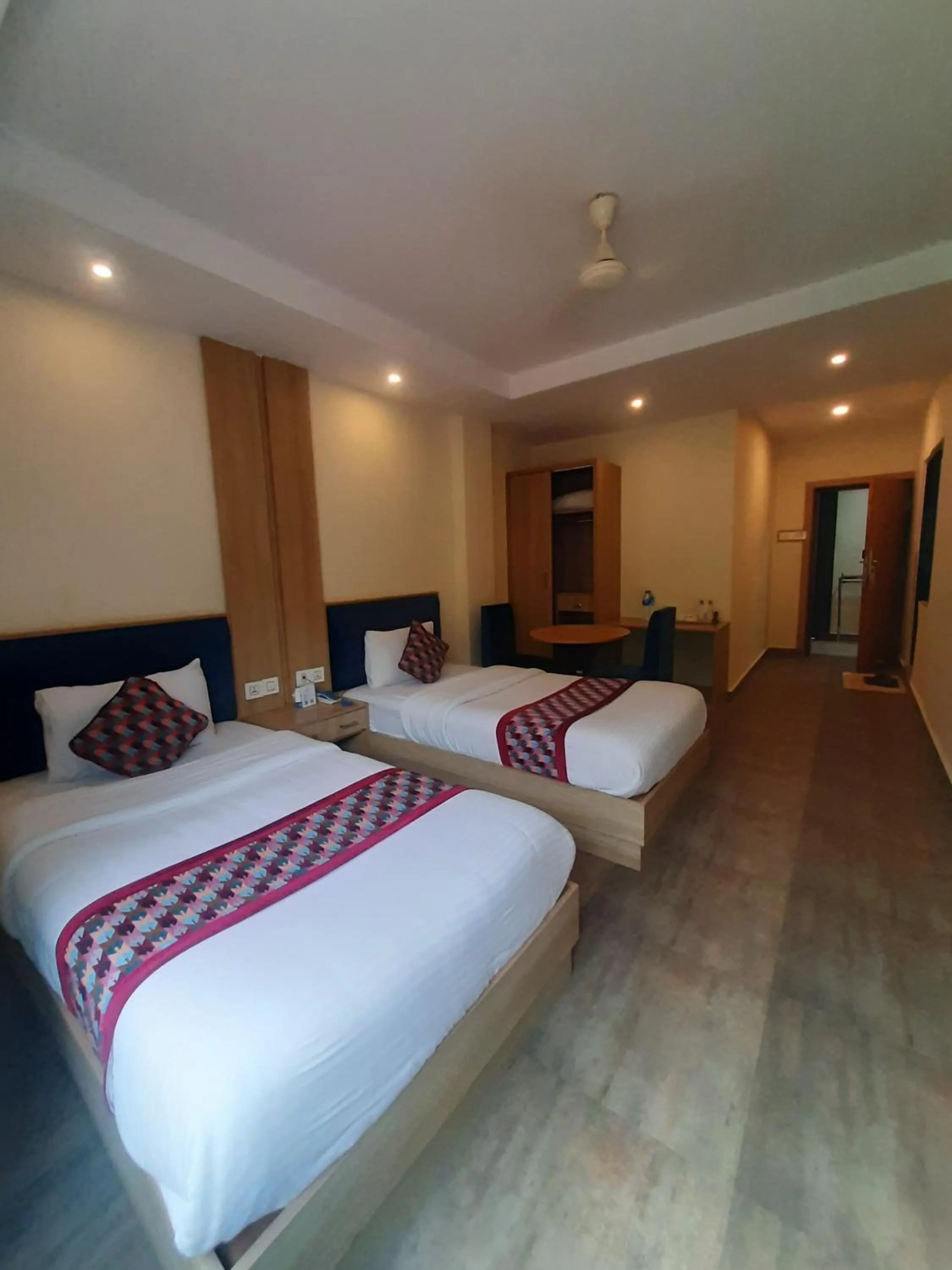 Photo of the whole room, Bed in Siddhartha Riverside Resort, Chumlingtar
