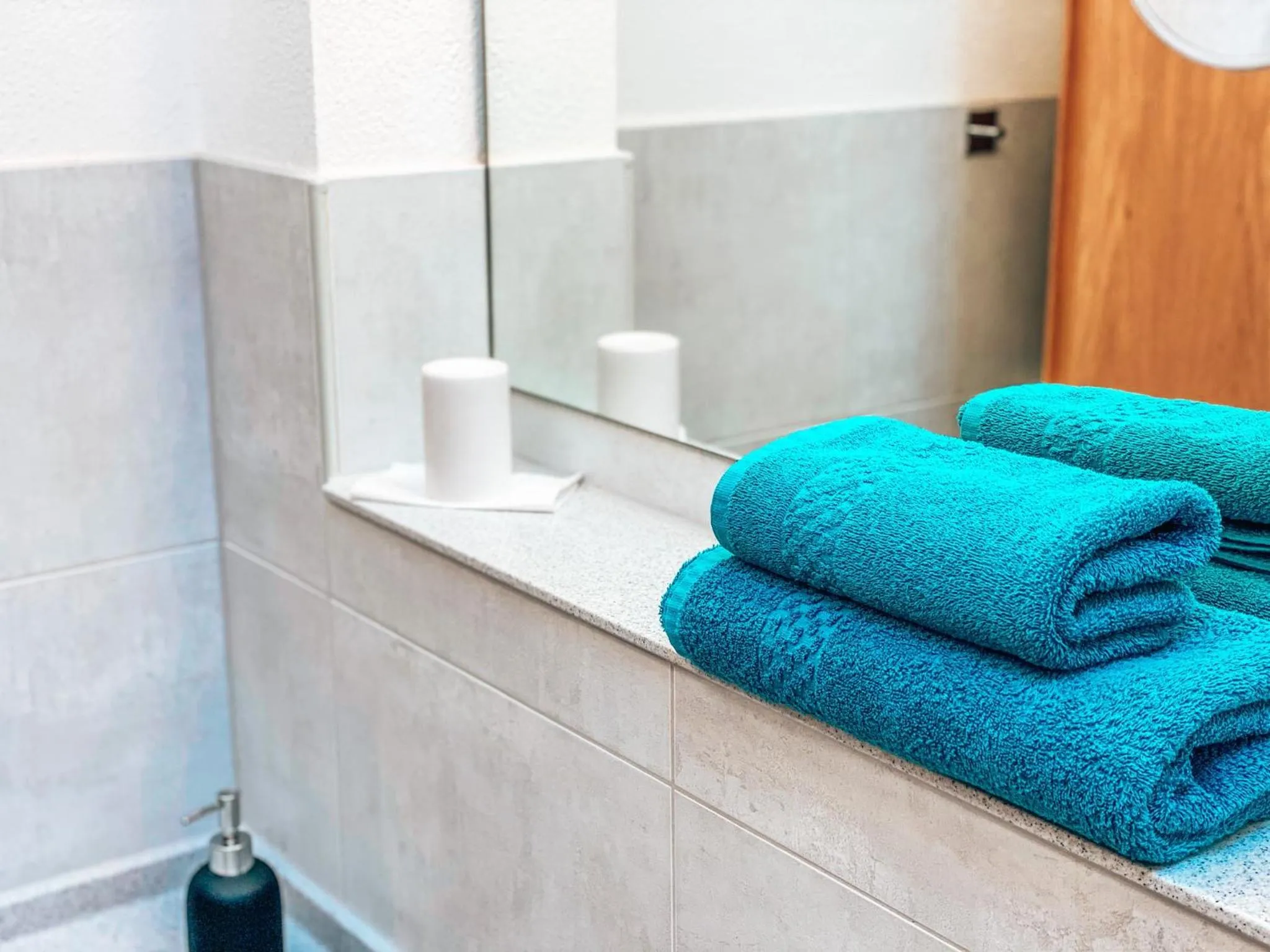 Bathroom in Hotel Schwertfirm