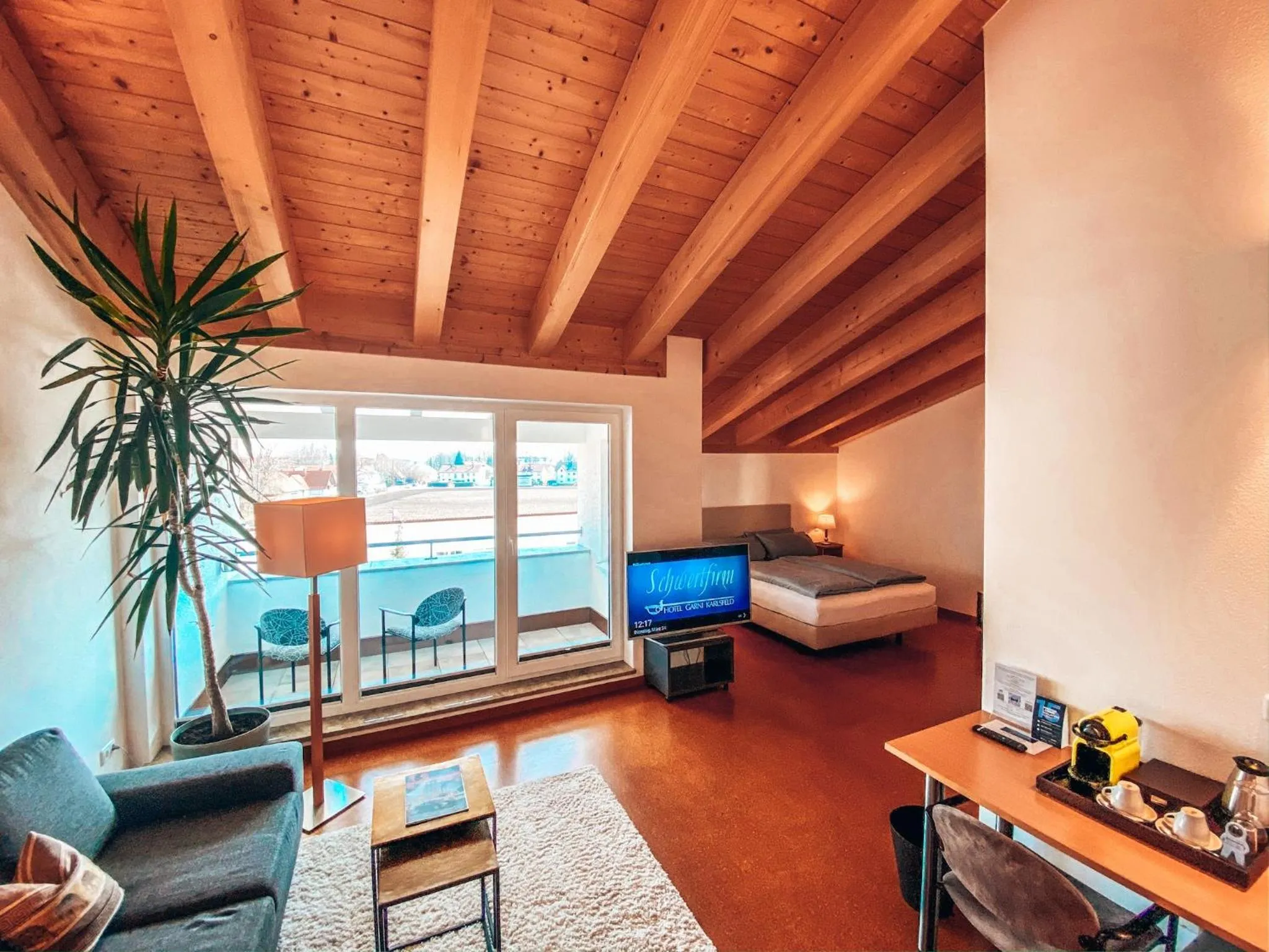 Living room in Hotel Schwertfirm