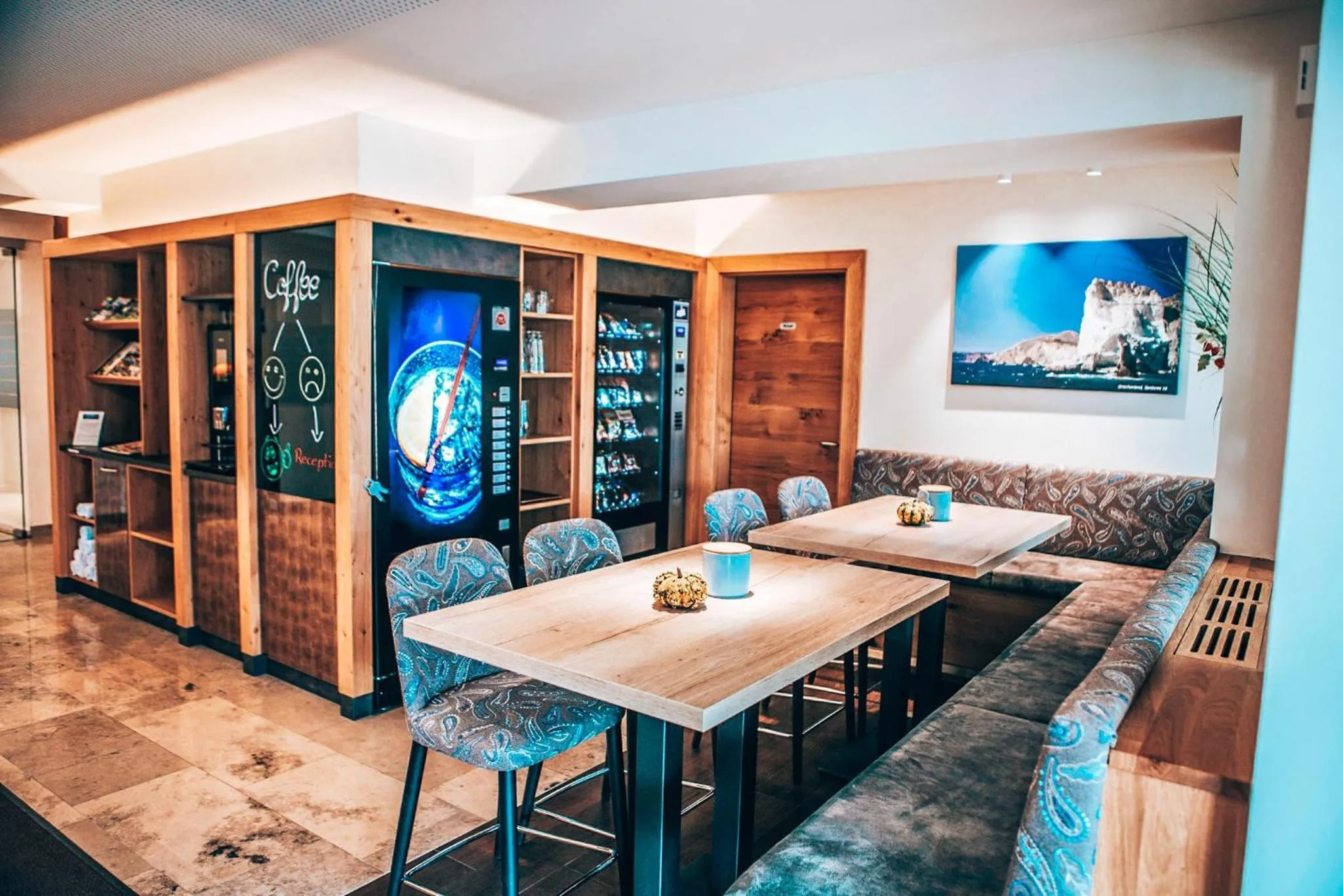 Lobby or reception in Hotel Schwertfirm