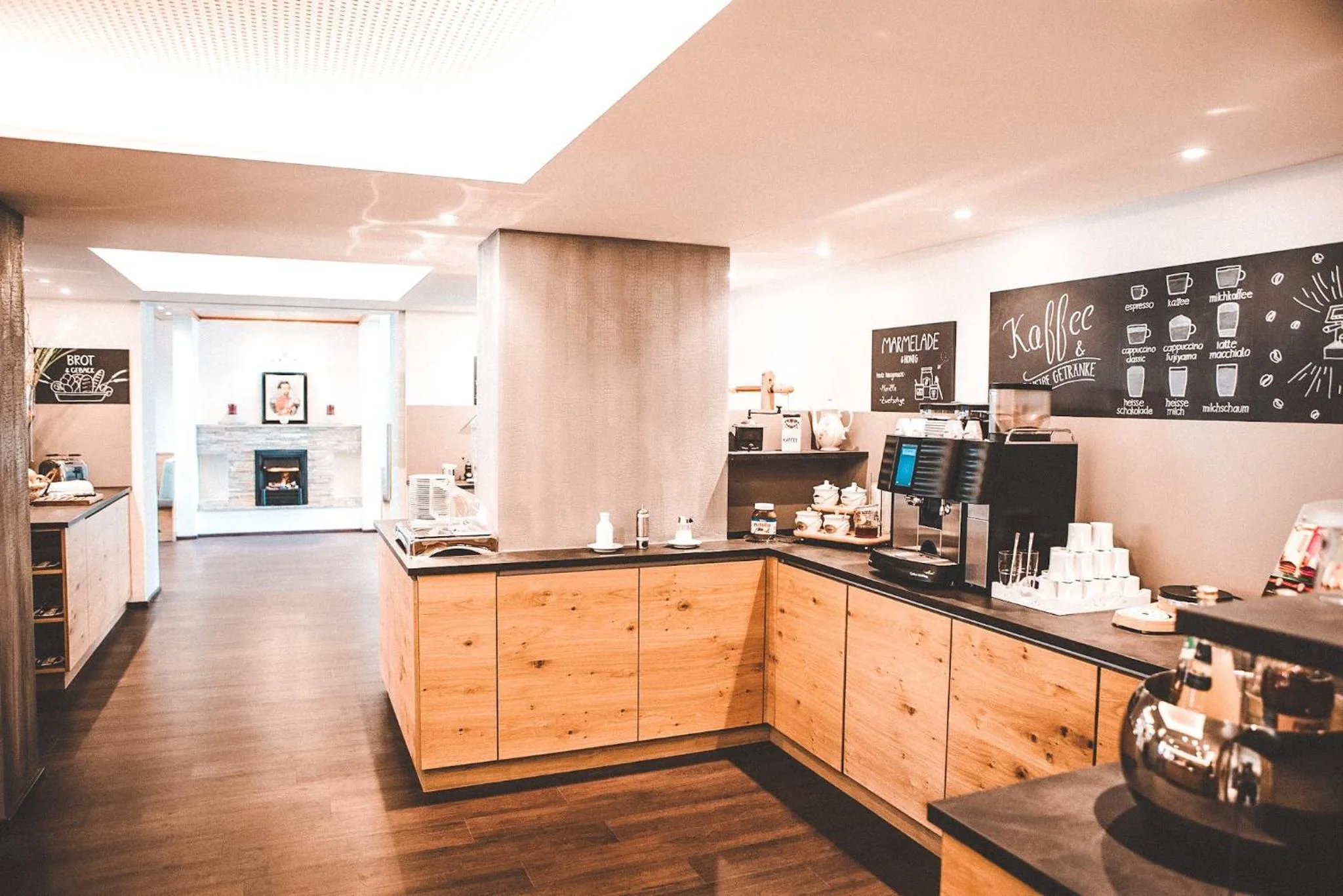 Food and drinks in Hotel Schwertfirm