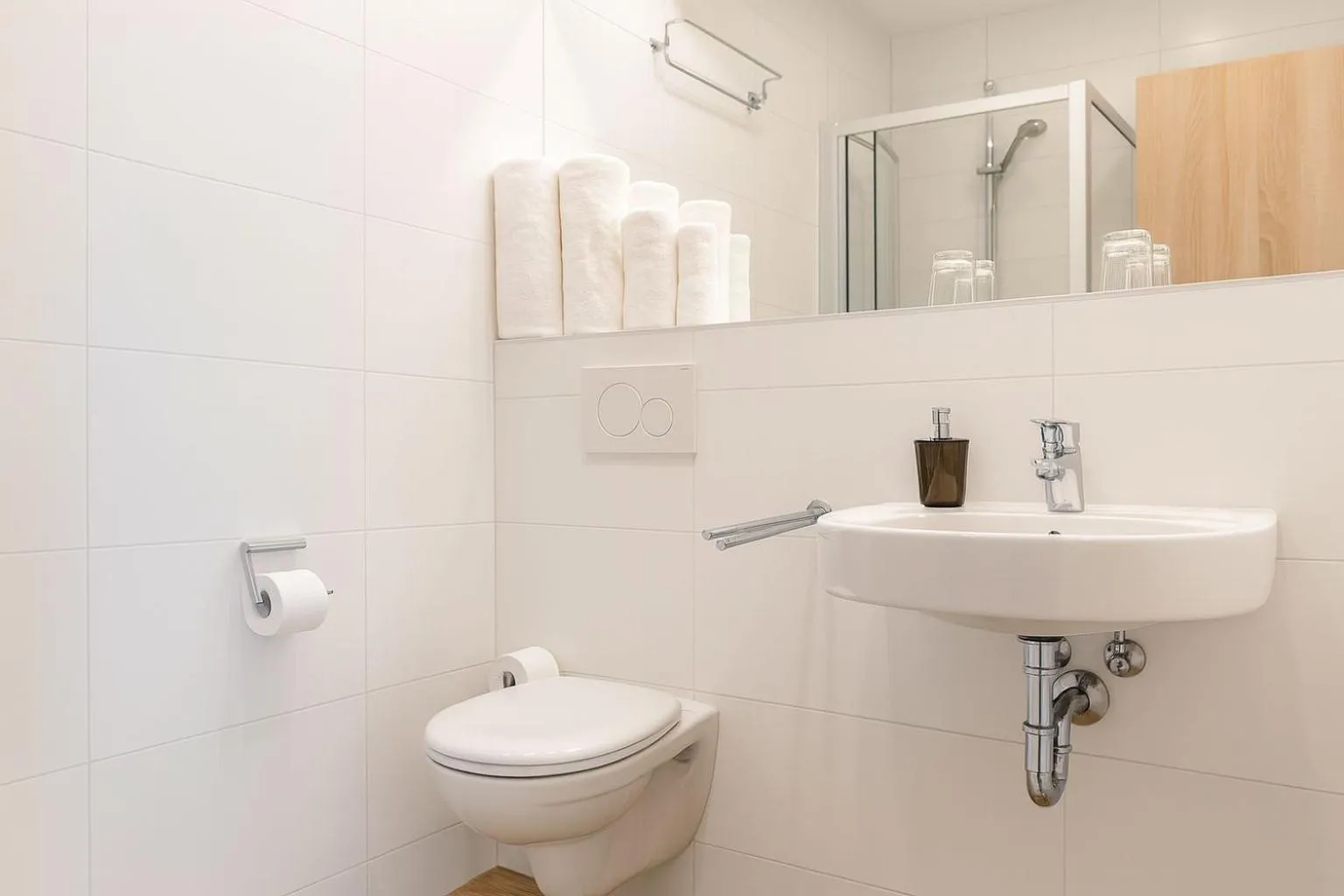 Bathroom in Das Falk Apartmenthaus