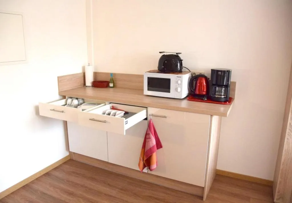 Coffee/tea facilities in Das Falk Apartmenthaus