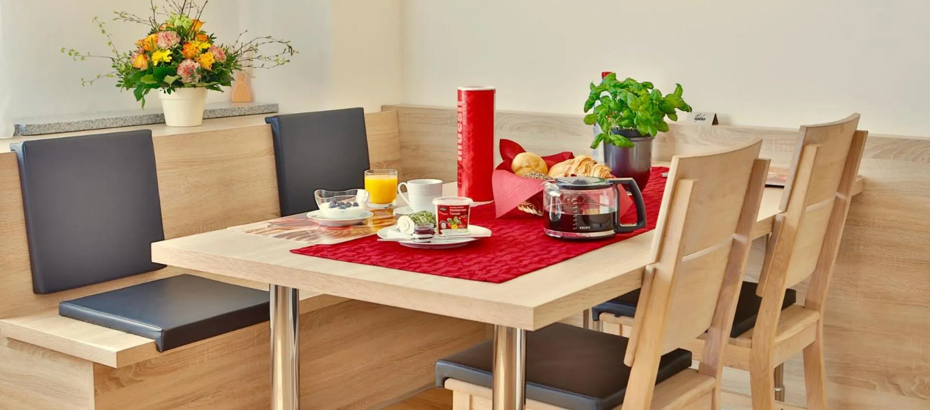Coffee/tea facilities in Das Falk Apartmenthaus
