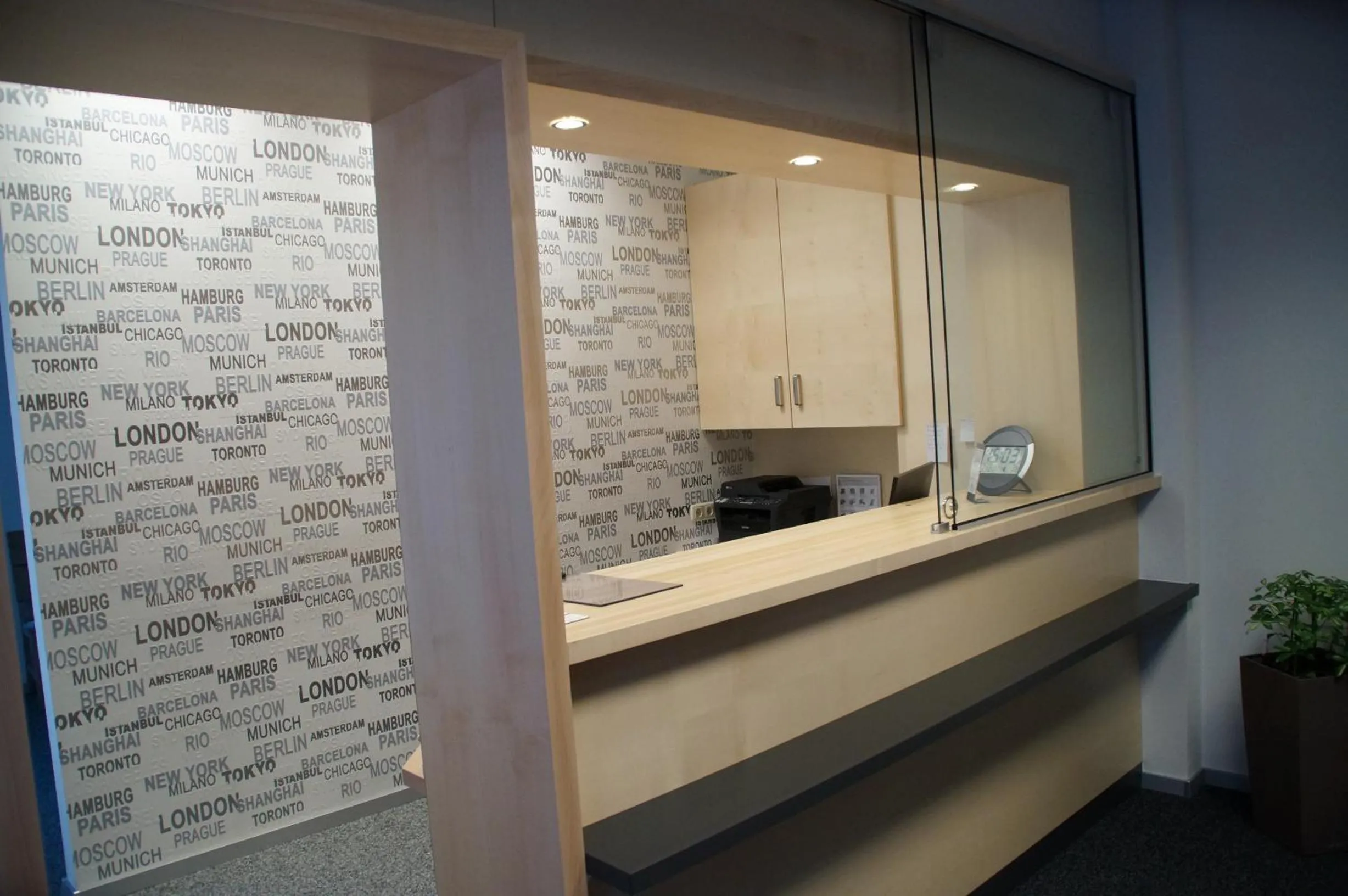 Lobby or reception in Das Falk Apartmenthaus