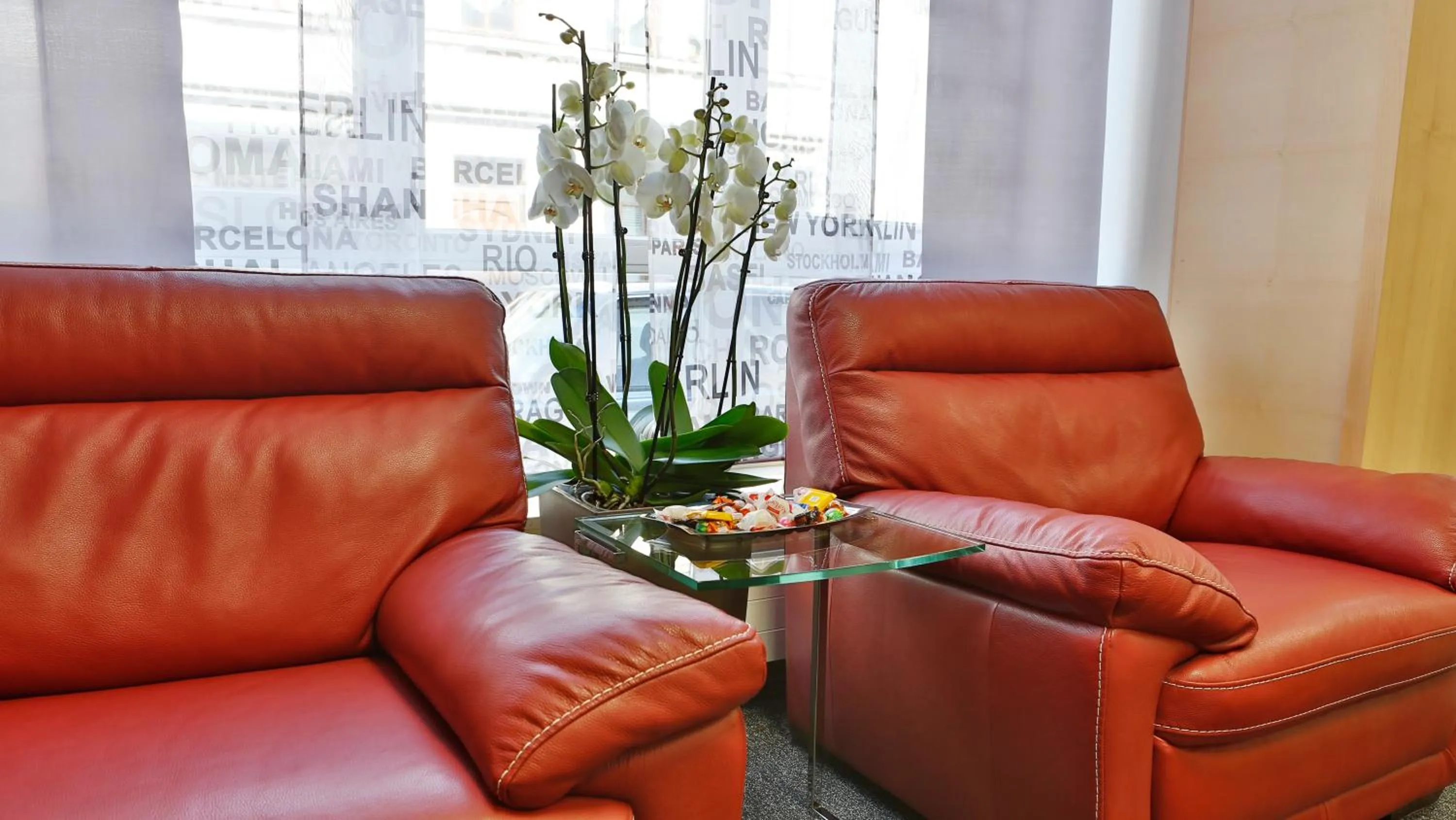 Lobby or reception in Das Falk Apartmenthaus