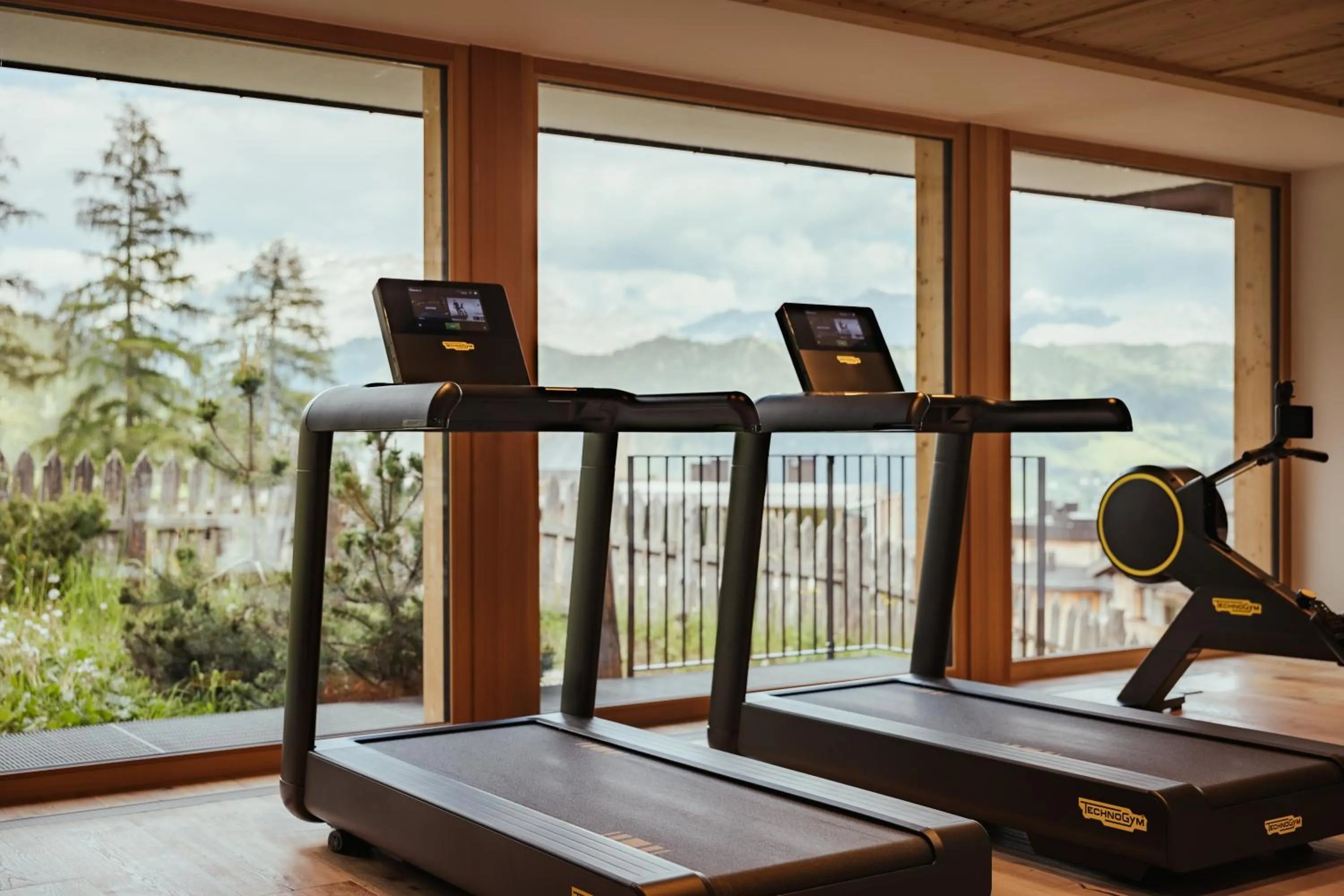 Fitness centre/facilities in Kolfuschgerhof Mountain Resort