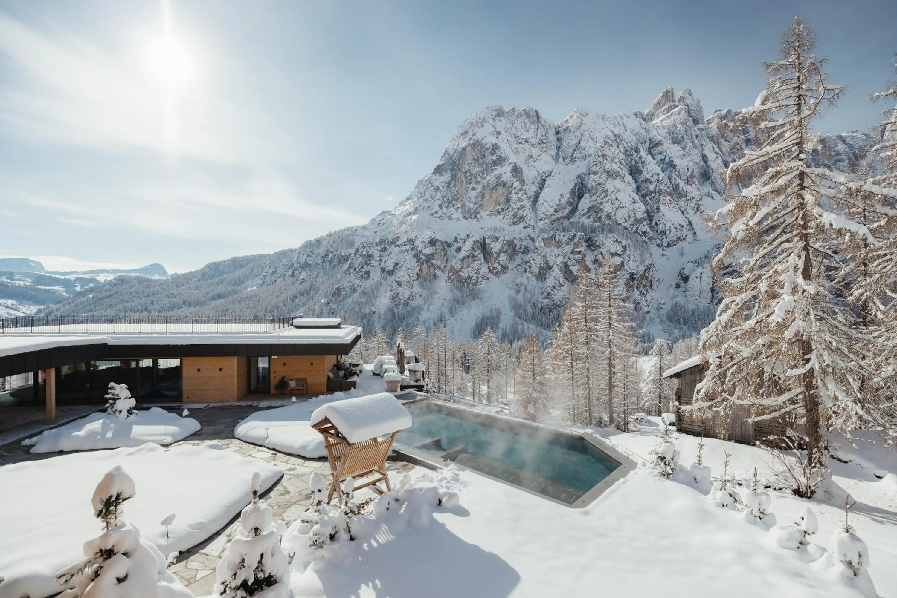 Property building in Kolfuschgerhof Mountain Resort