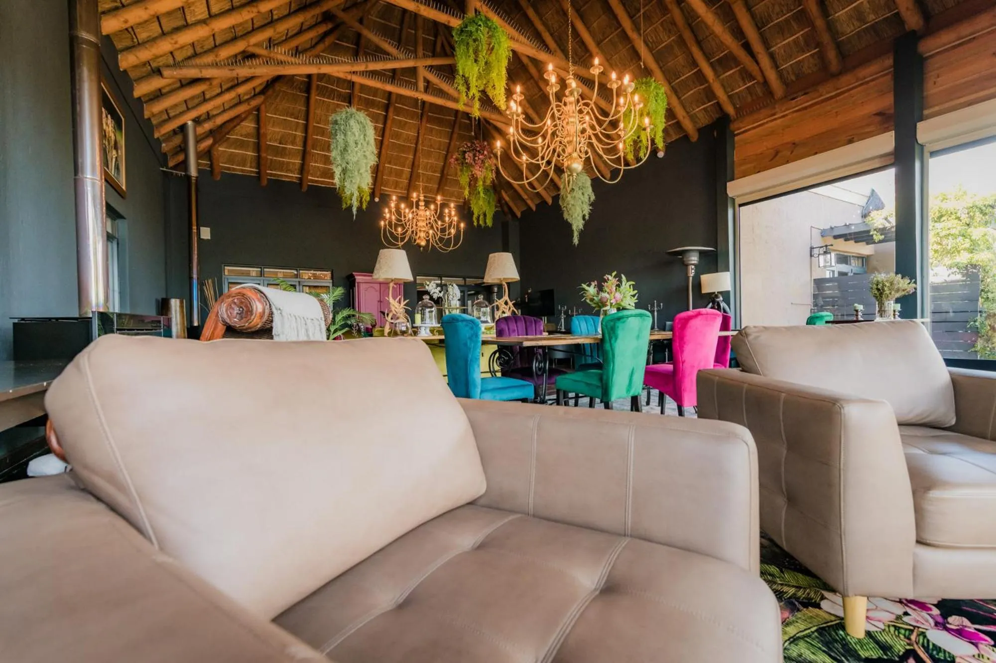 Living room in SW1 Lodge