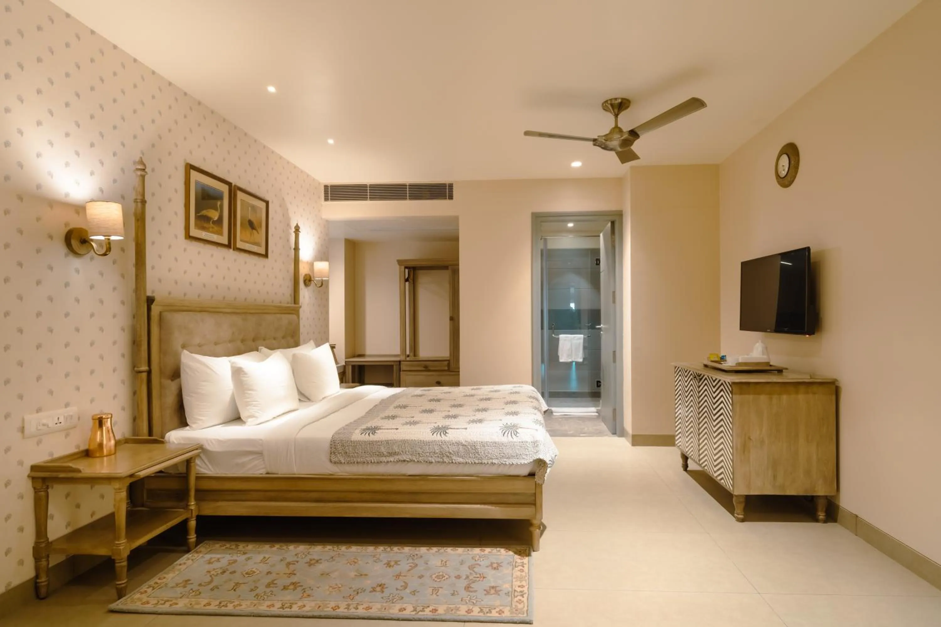 Bedroom, Bed in Rupal Residency