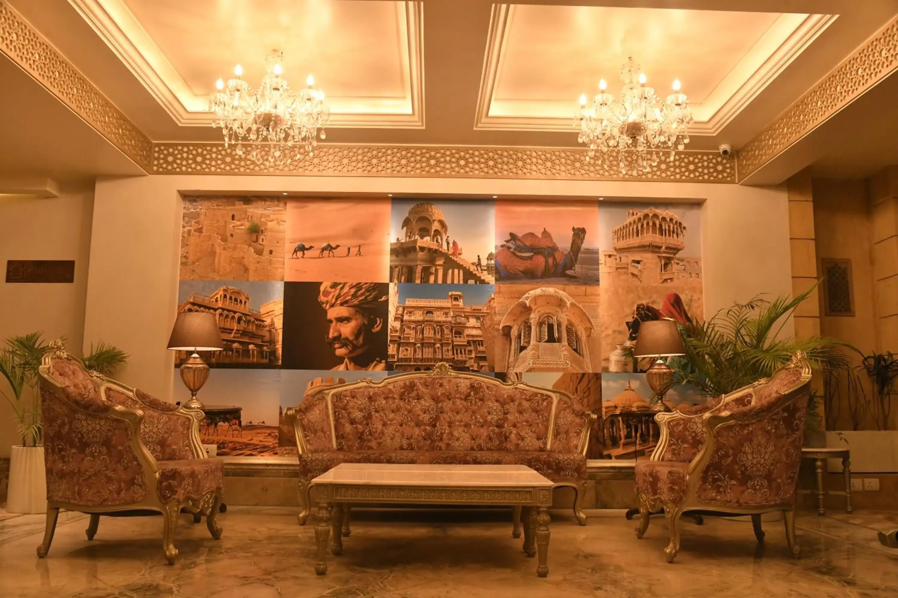 Living room in Rupal Residency Living room in Rupal Residency